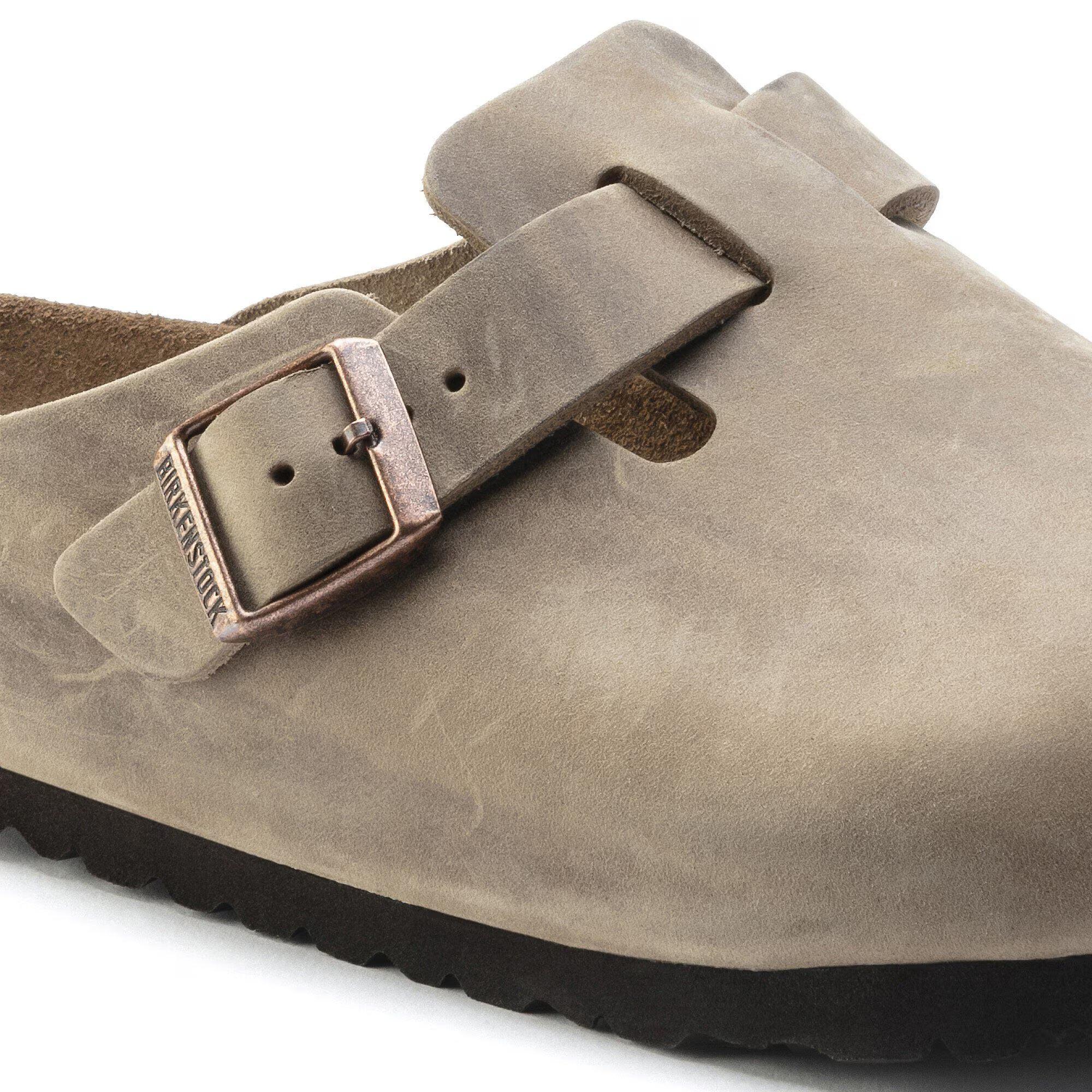 Product image 6 of 6 of Birkenstock Unisex Boston Soft Footbed Oiled Leather Clogs - Tobacco Brown