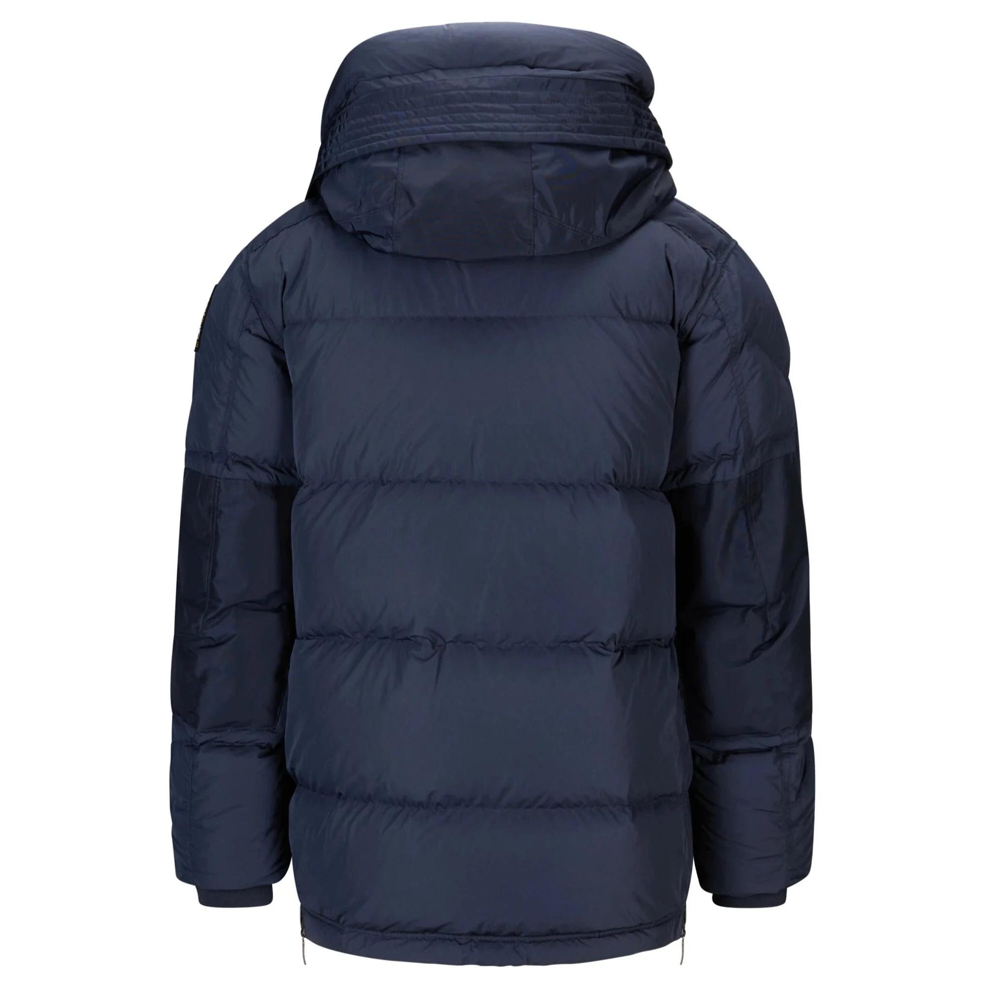 Product image 2 of 15 of Parajumpers Men's Harraseeket Hooded Down Parka Jacket - Blue Navy
