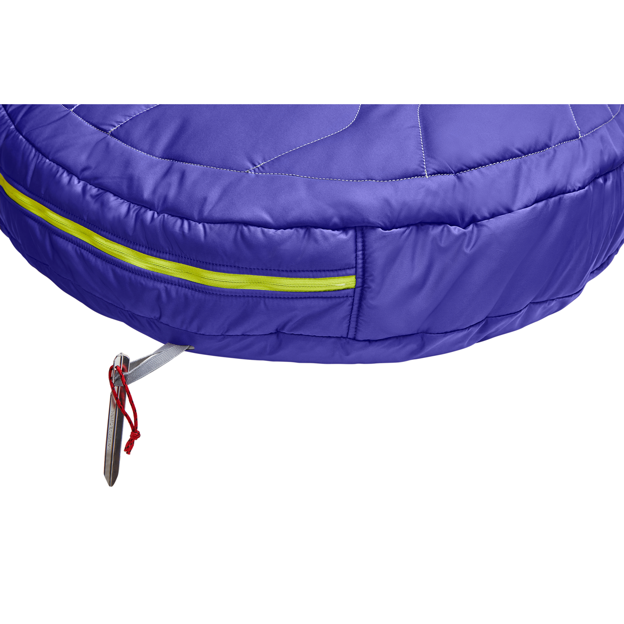 Product image 5 of 13 of RUFFWEAR Highlands Dog Sleeping Bag - Huckleberry Blue (Medium)