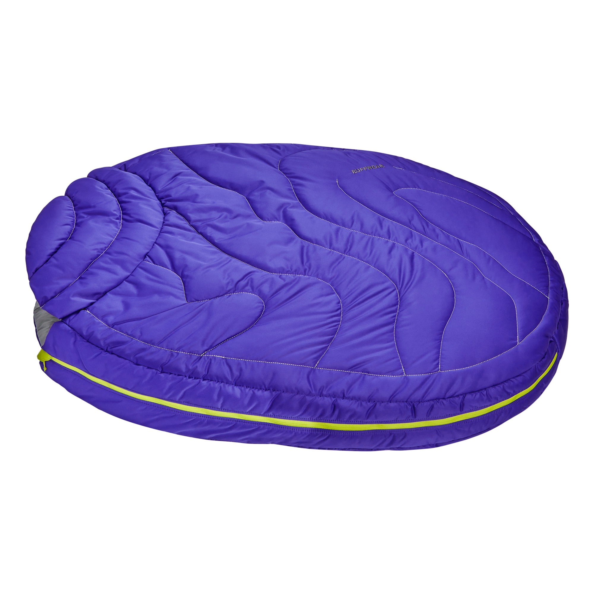 Product image 2 of 13 of RUFFWEAR Highlands Dog Sleeping Bag - Huckleberry Blue (Medium)