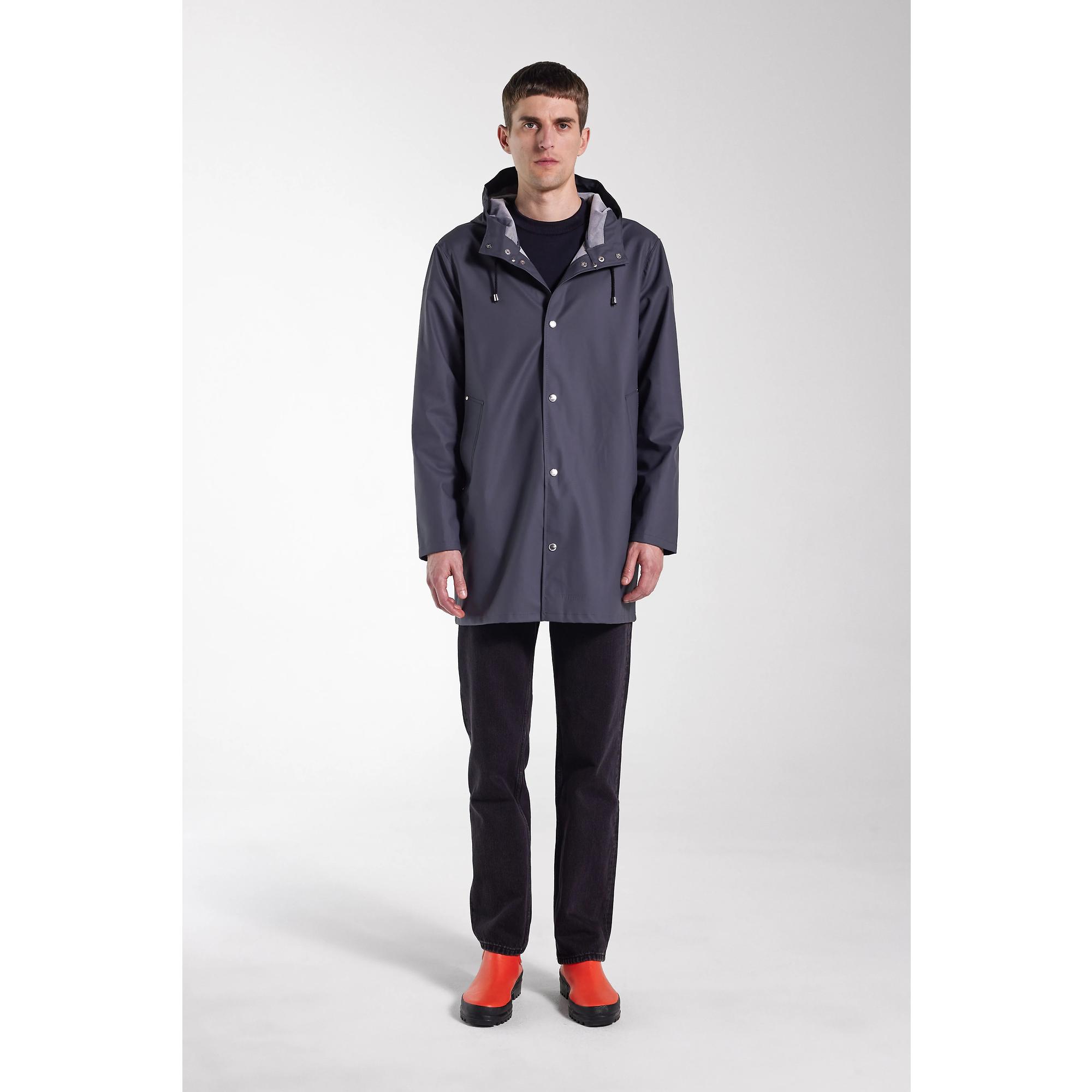 Product image 8 of 14 of Stutterheim Stockholm Lightweight Raincoat - Charcoal