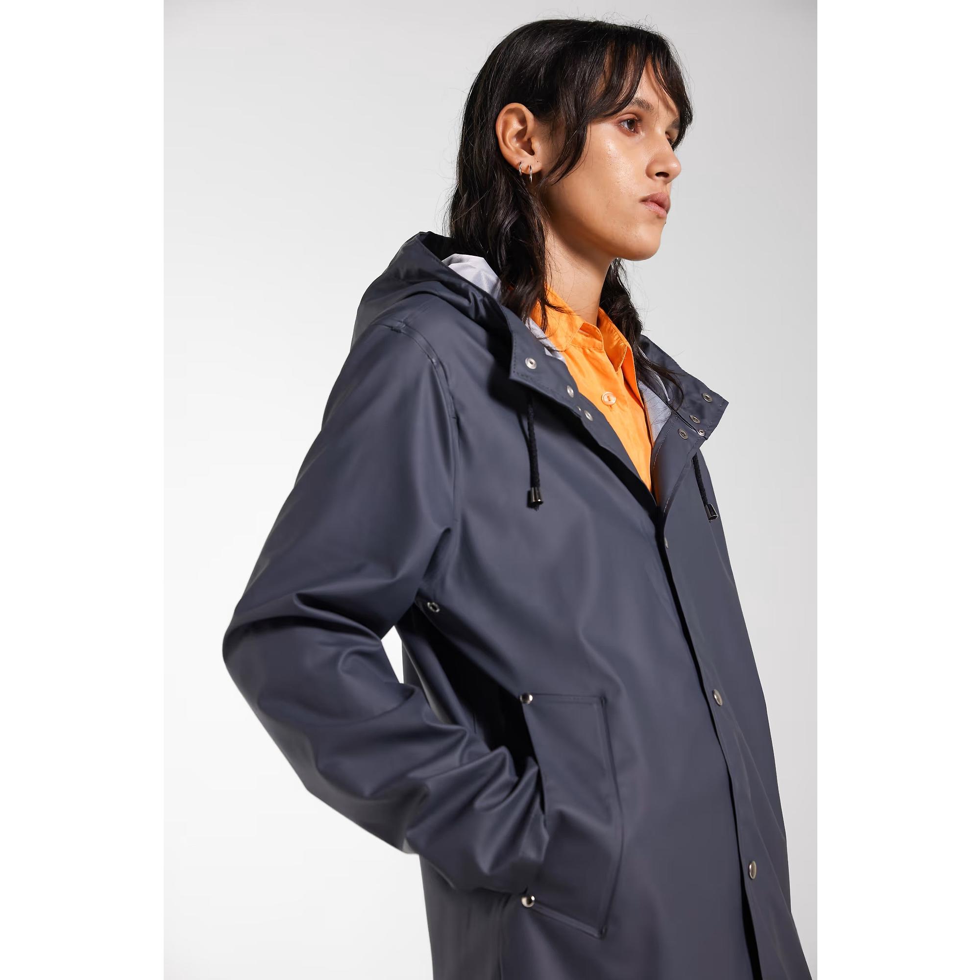 Product image 13 of 14 of Stutterheim Stockholm Lightweight Raincoat - Charcoal