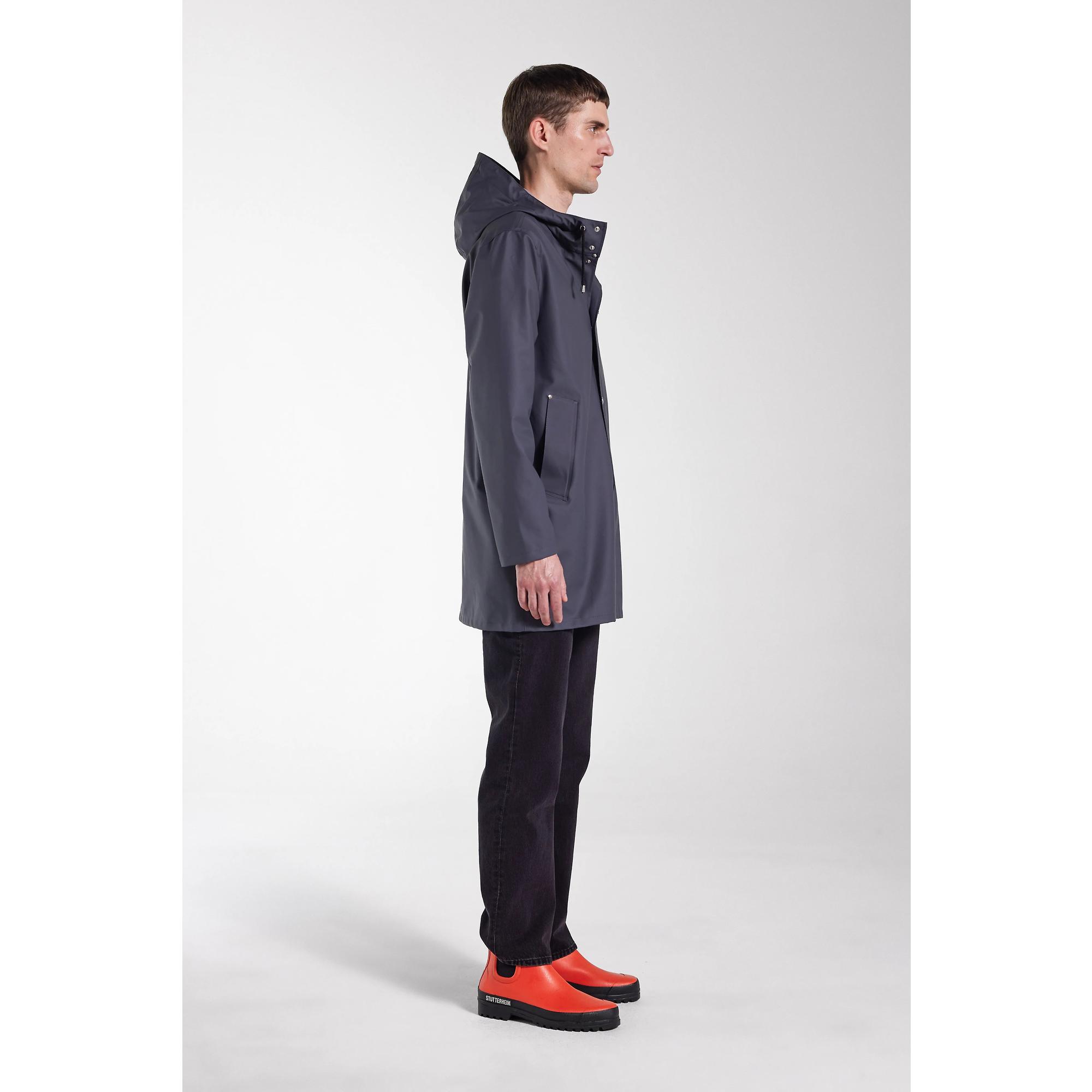 Product image 9 of 14 of Stutterheim Stockholm Lightweight Raincoat - Charcoal