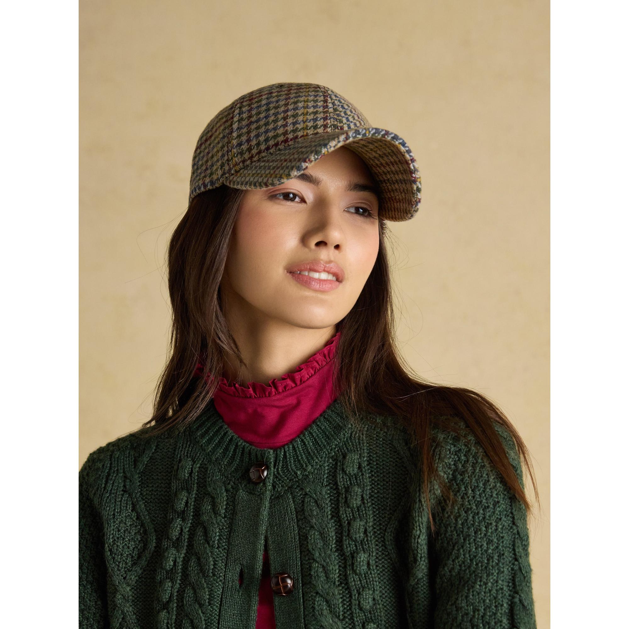 Product image 2 of 7 of Joules Women's Perry Tweed Baseball Cap - Multi