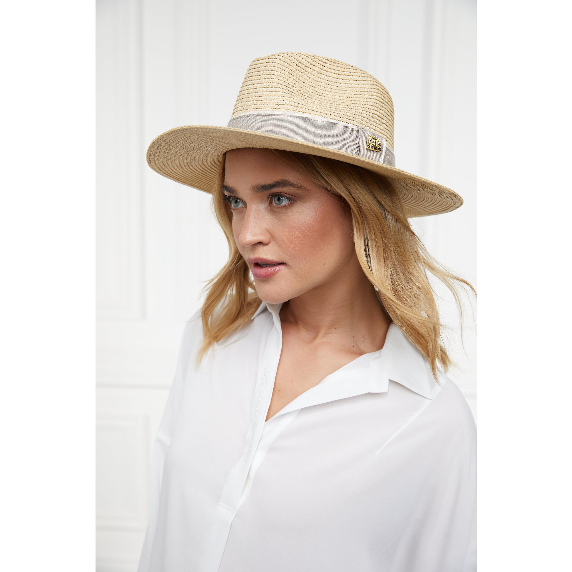 Product image 2 of 11 of Holland Cooper Women's Francesca Hat - Natural Taupe