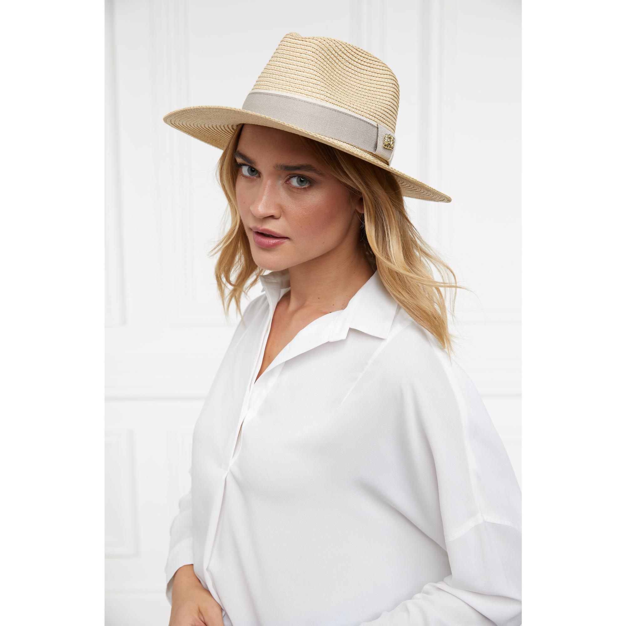 Product image 4 of 11 of Holland Cooper Women's Francesca Hat - Natural Taupe