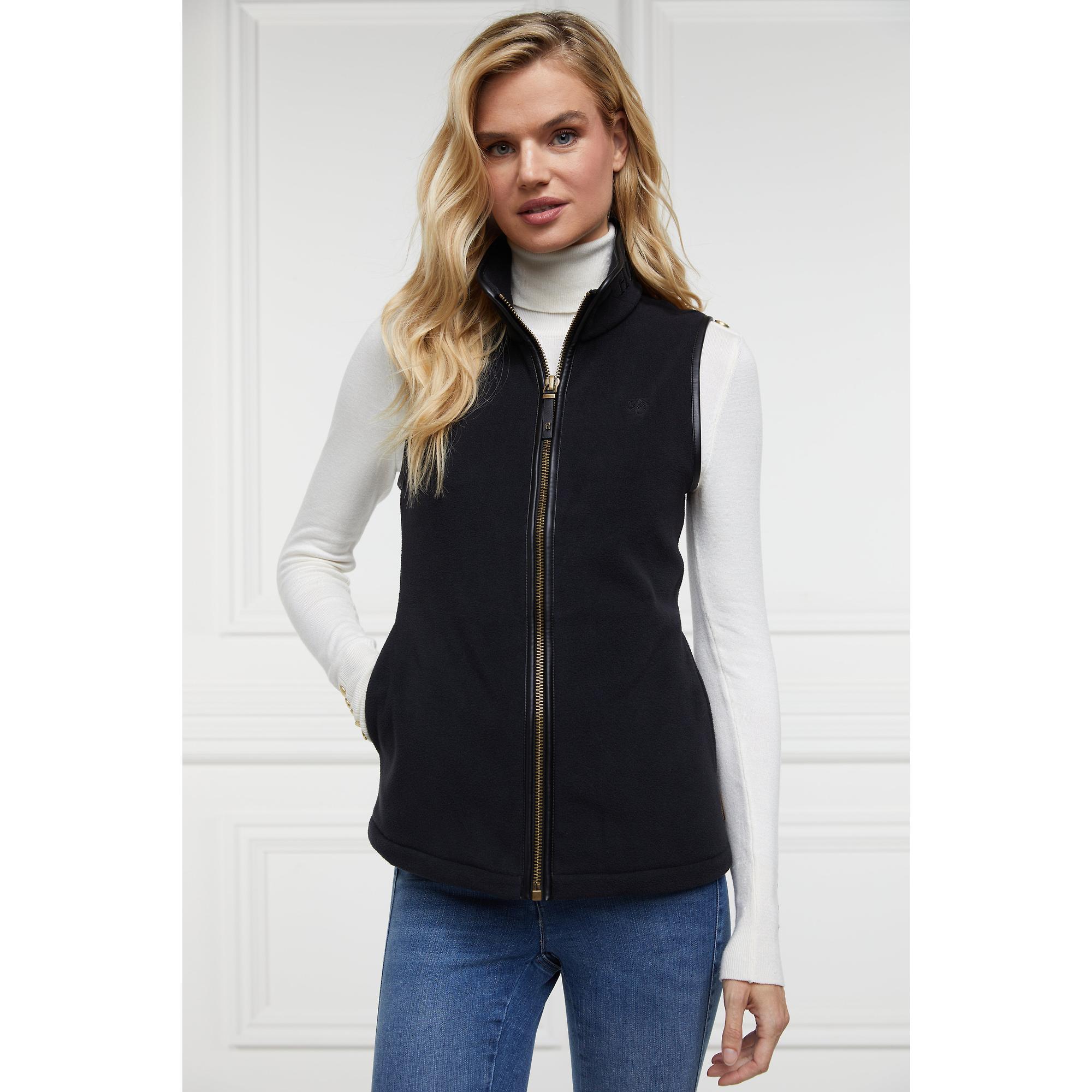 Product image 3 of 7 of Holland Cooper Women's Country Fleece Gilet - Black