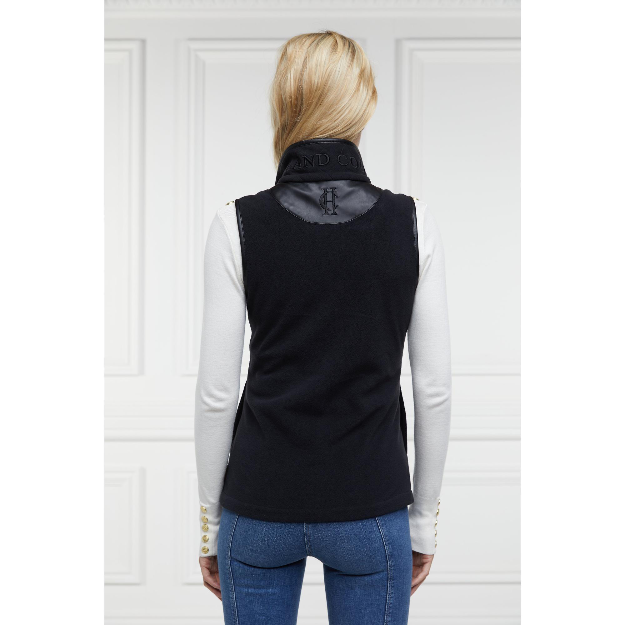Product image 4 of 7 of Holland Cooper Women's Country Fleece Gilet - Black