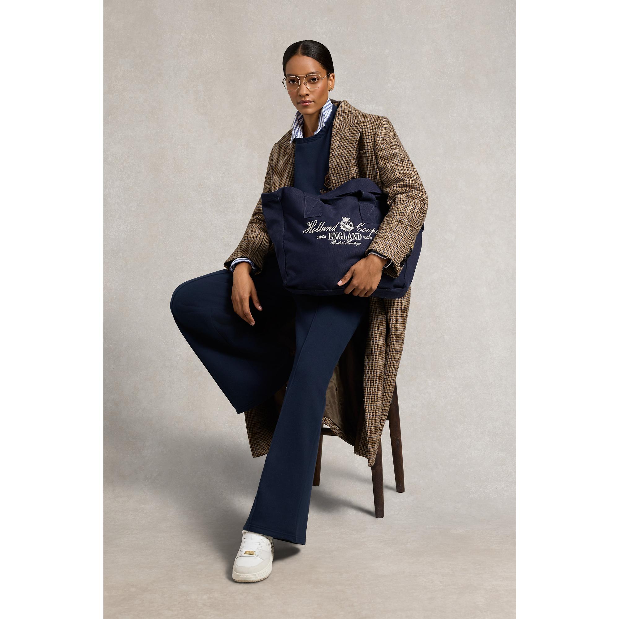 Product image 4 of 9 of Holland Cooper Women's Essential Tote Bag - Navy Ecru