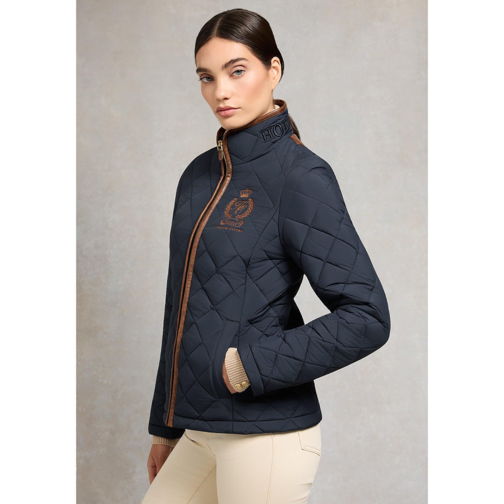Product image 3 of 8 of Holland Cooper Women's Lightweight Country Jacket - Ink Navy