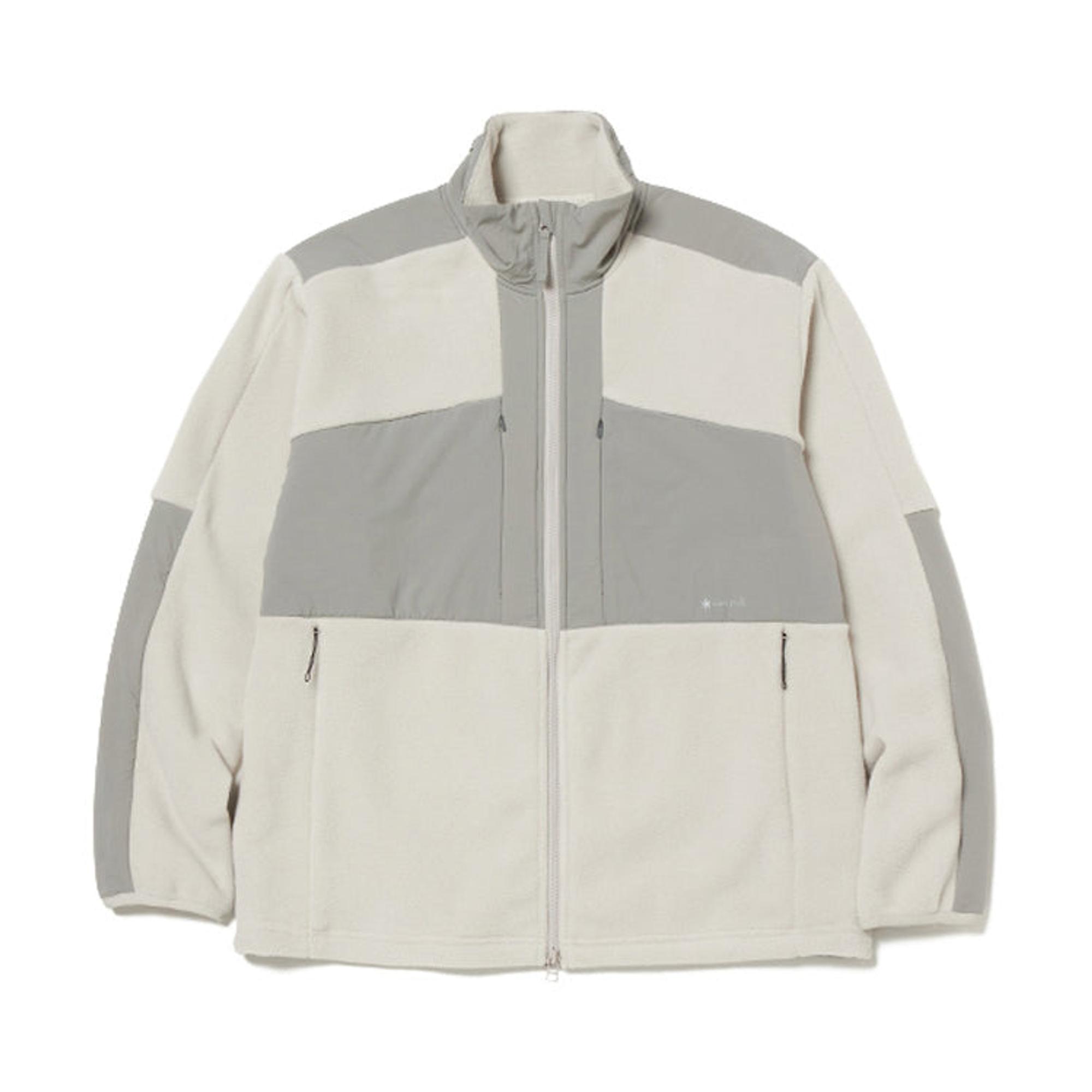 Product image 1 of 3 of Snow Peak Double Face Fleece Jacket - Ivory