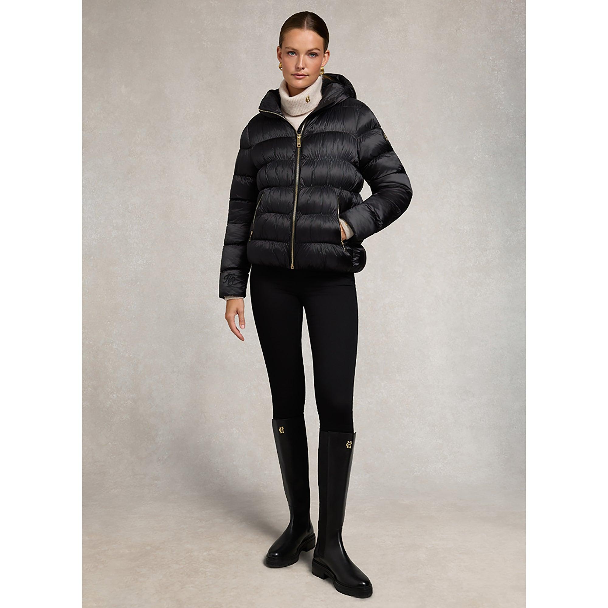 Product image 4 of 11 of Holland Cooper Women's Harrow Padded Jacket - Deep Black