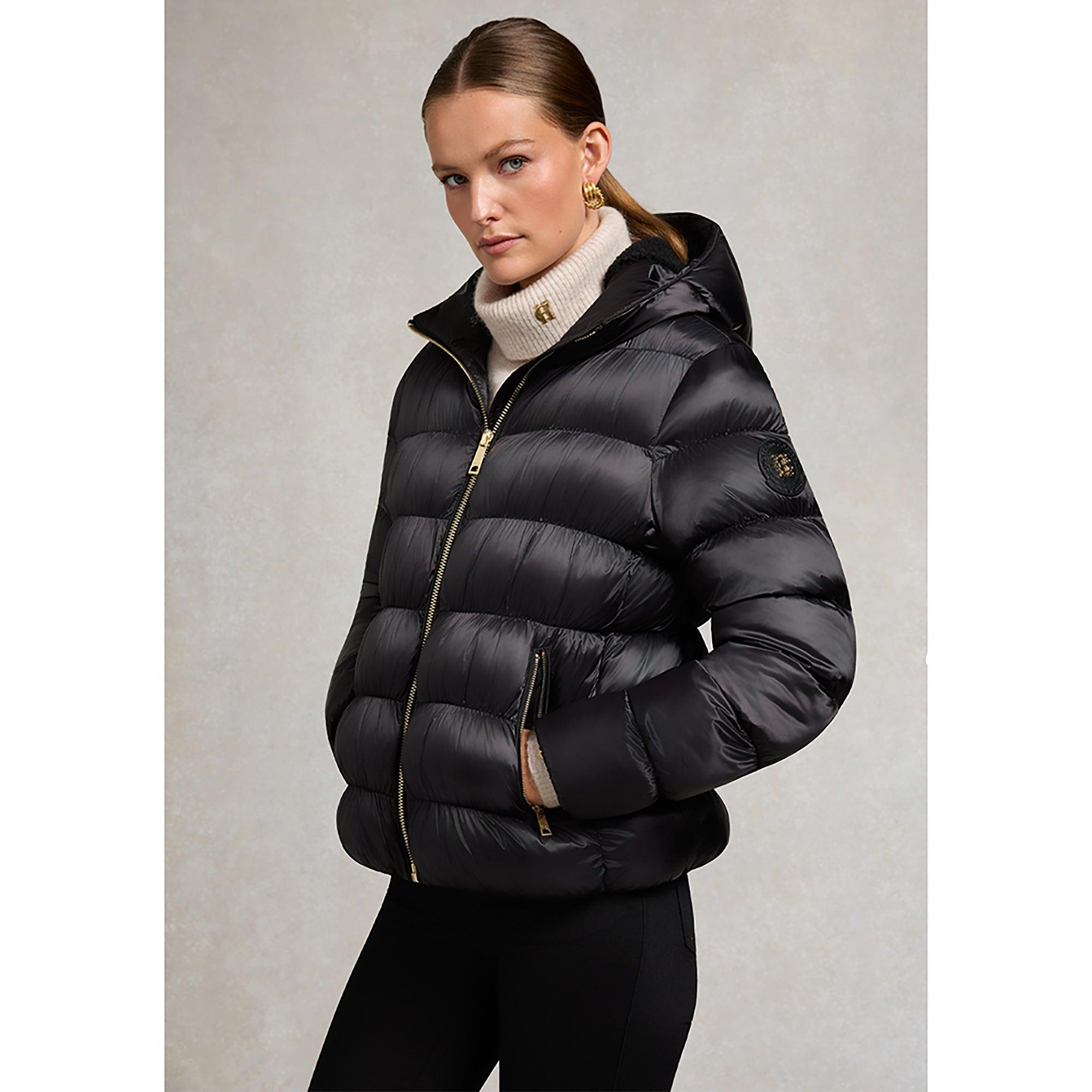 Product image 3 of 11 of Holland Cooper Women's Harrow Padded Jacket - Deep Black