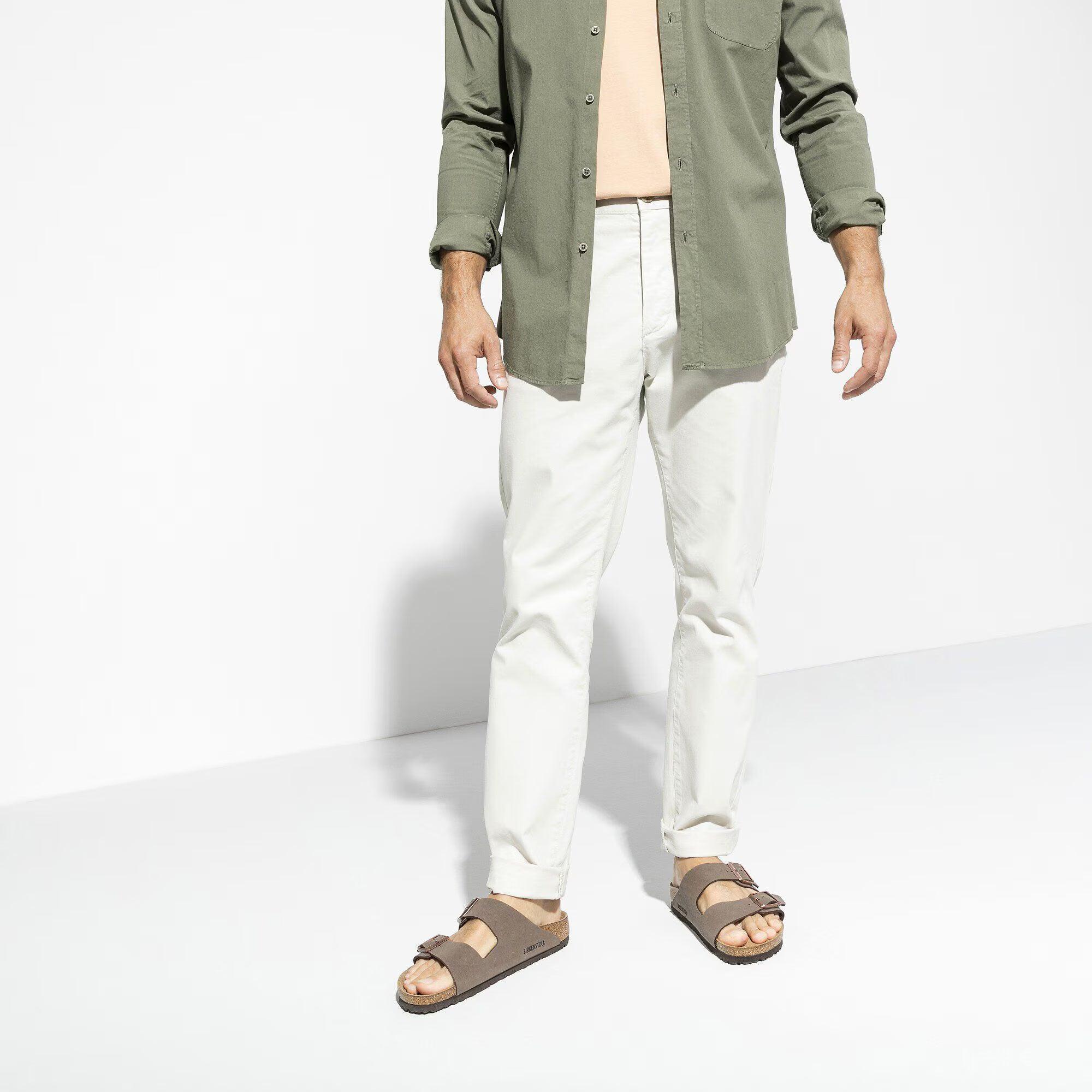 Product image 6 of 11 of Birkenstock Unisex Arizona Birko-Flor Nubuck Sandals - Mocca