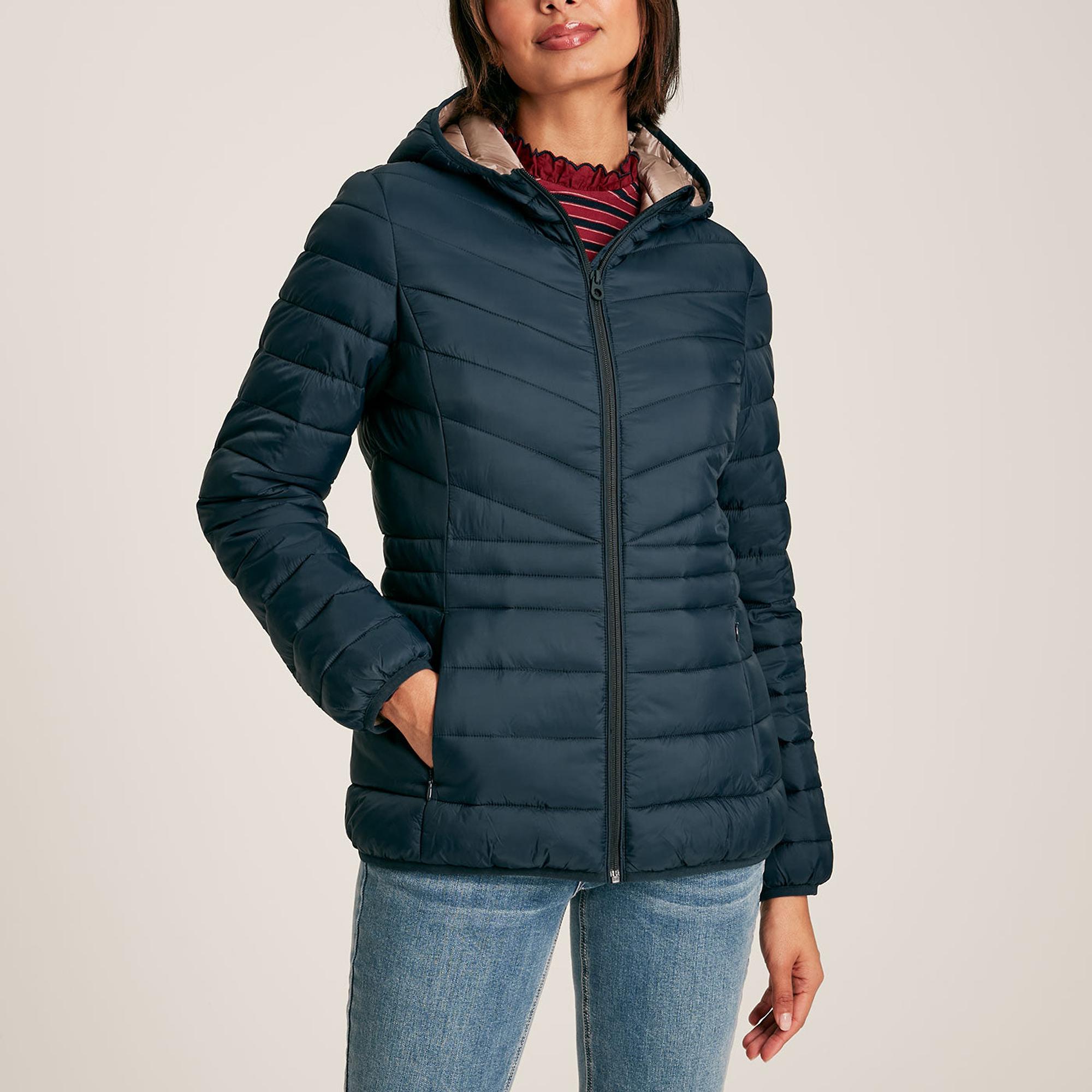 Product image 2 of 10 of Joules Women's Kenley Showerproof Padded Coat - Navy