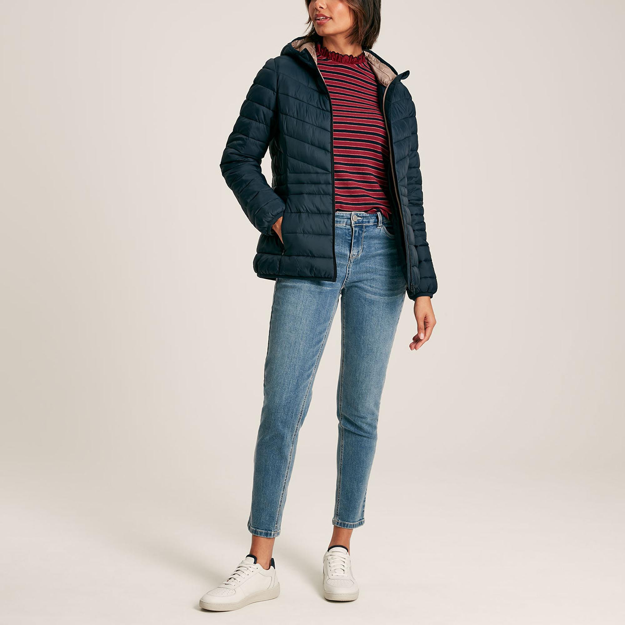 Product image 4 of 10 of Joules Women's Kenley Showerproof Padded Coat - Navy