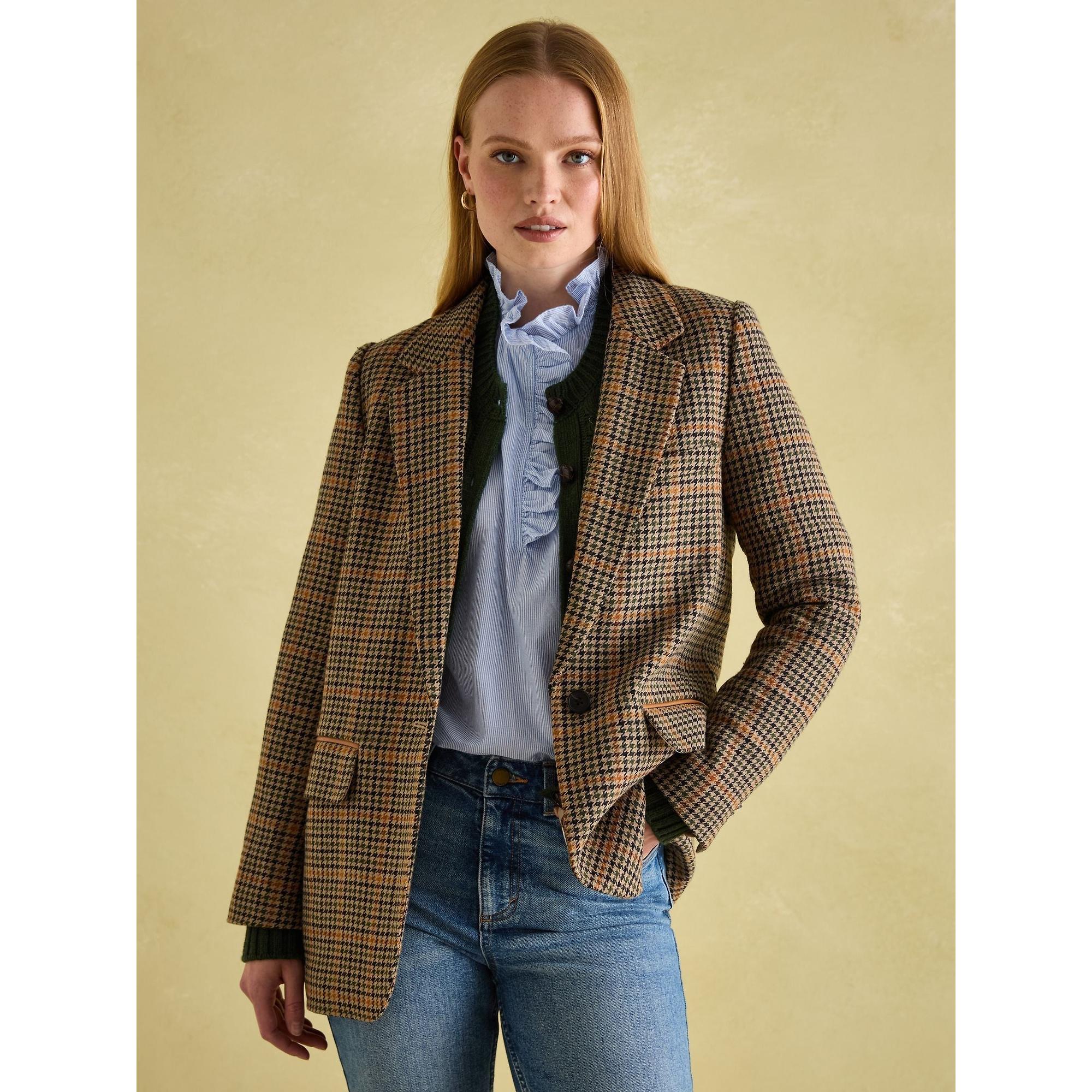 Product image 8 of 15 of Joules Women's Hackmore Tweed Blazer - Elton Tweed