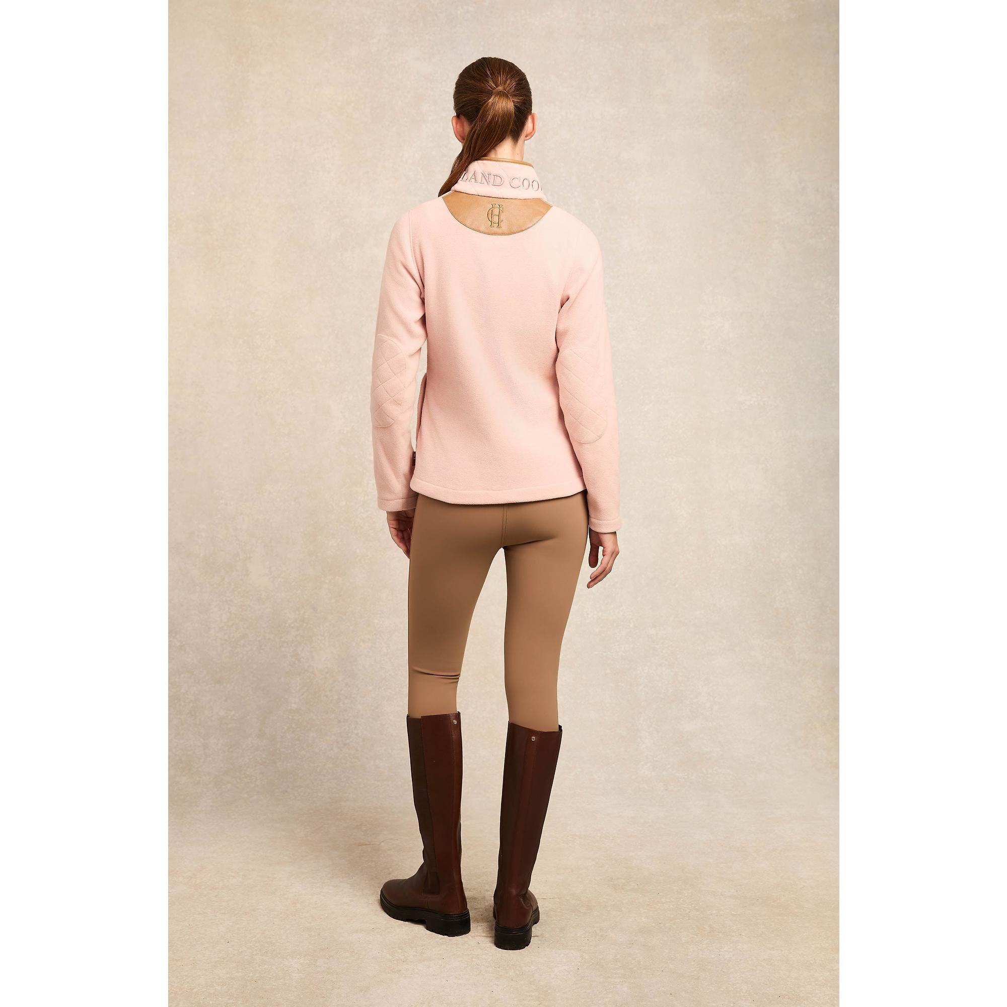 Product image 4 of 7 of Holland Cooper Women's Country Fleece Quarter Zip - Soft Pink