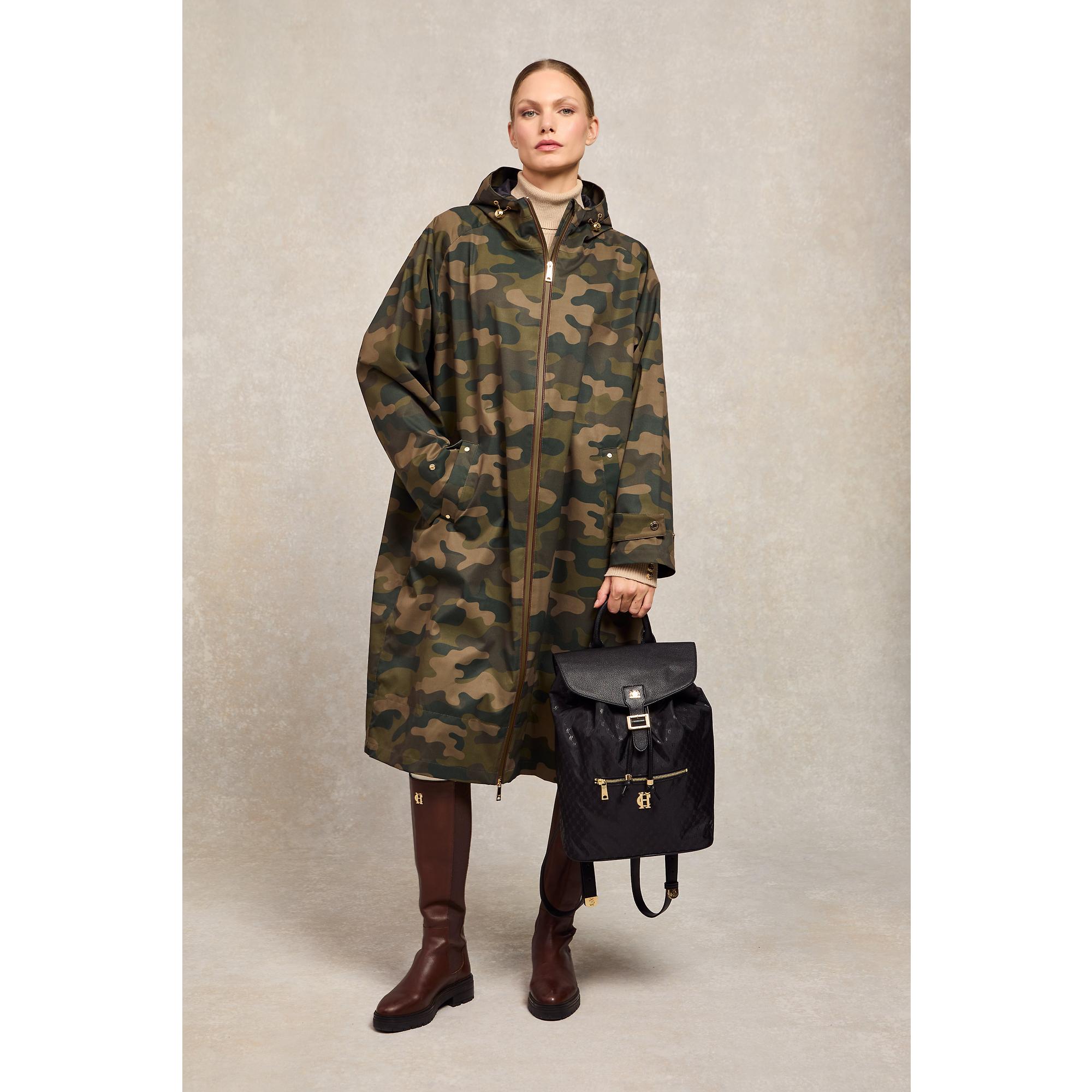 Product image 9 of 12 of Holland Cooper Women's One-Size Lightweight Waterproof Coat - Camo