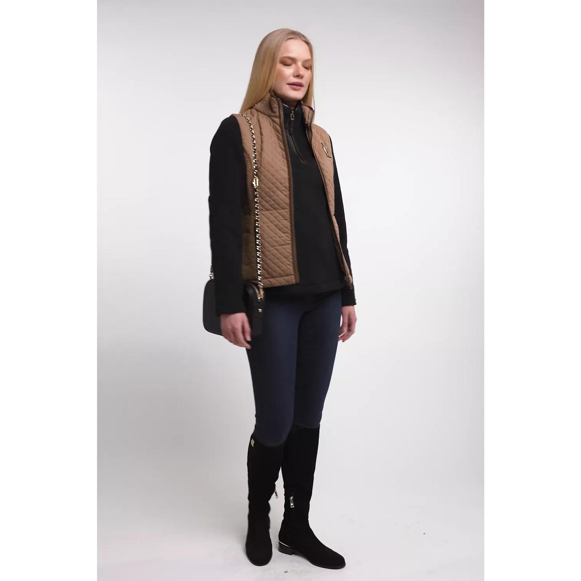 Product image 6 of 10 of Holland Cooper Women's Country Fleece Quarter Zip - Black