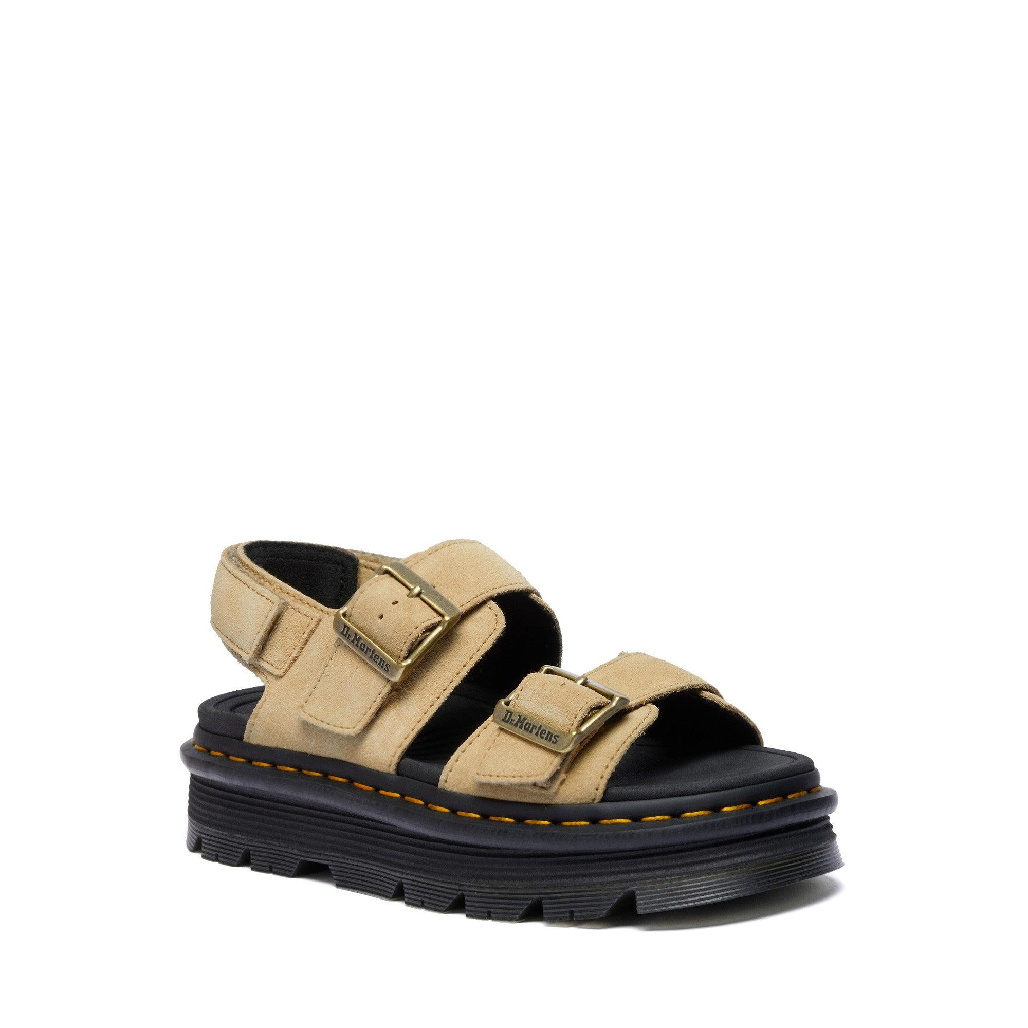Product image 2 of 6 of Dr. Martens Women's Zebzag Eh Suede Sandals - Savannah Tan