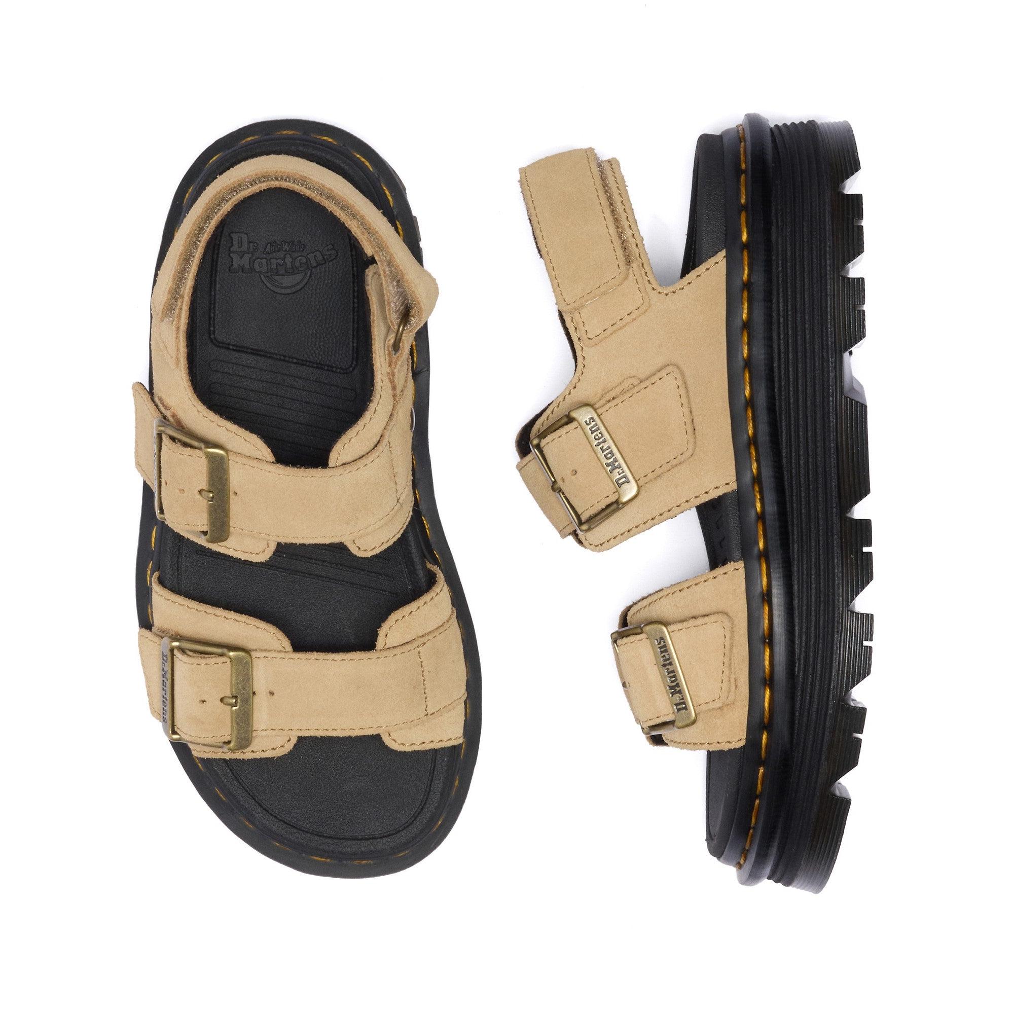 Product image 6 of 6 of Dr. Martens Women's Zebzag Eh Suede Sandals - Savannah Tan