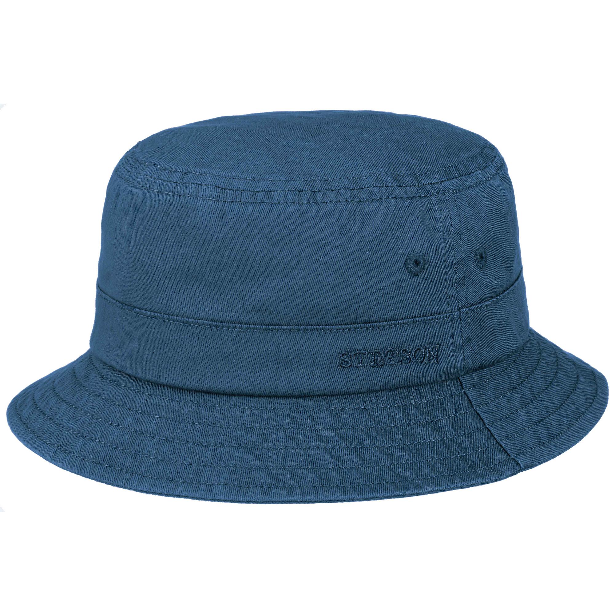 Product image 1 of 5 of Stetson Twill Bucket Hat with UV Protection - Navy