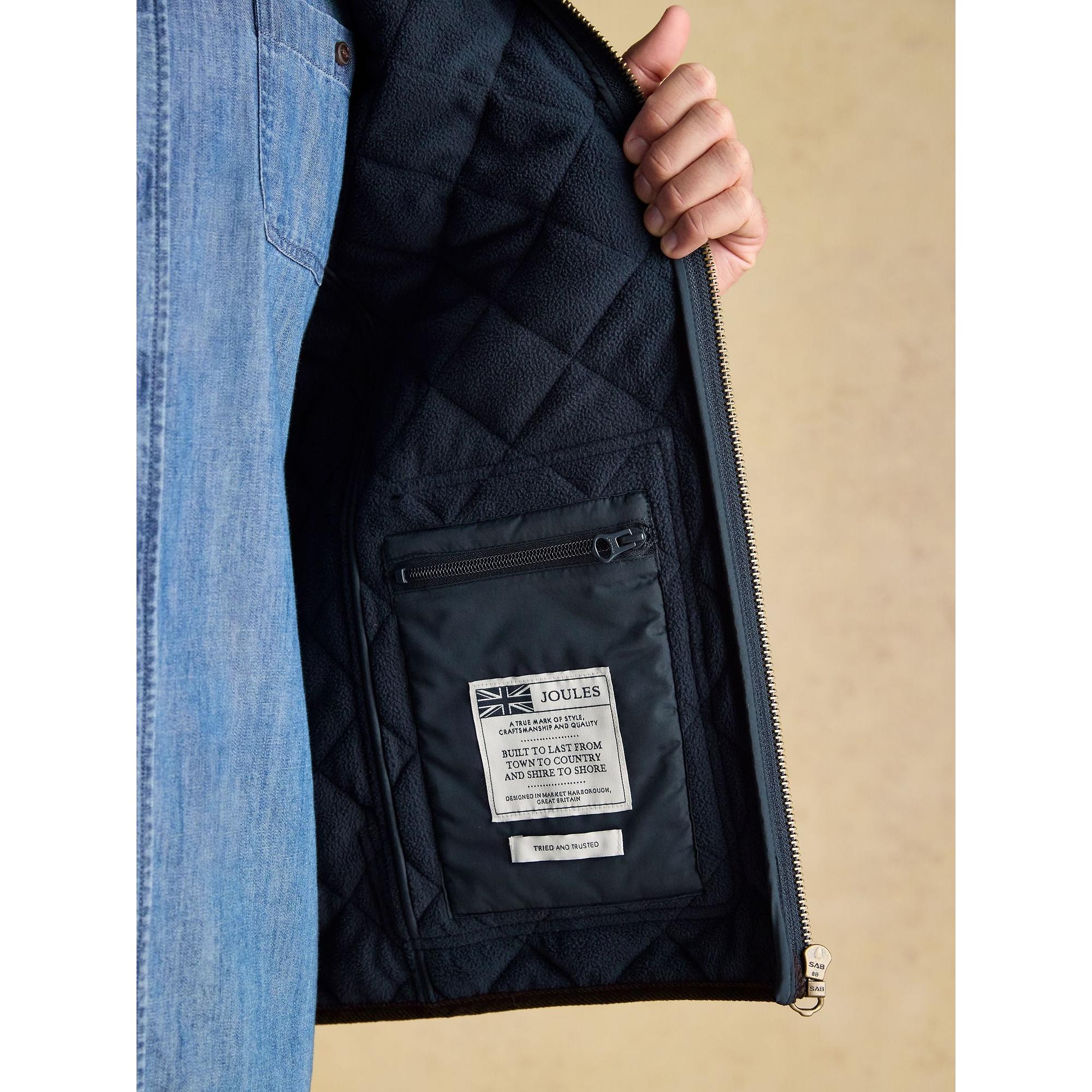 Product image 5 of 5 of Joules Men's Maynard Diamond Quilted Jacket - Navy