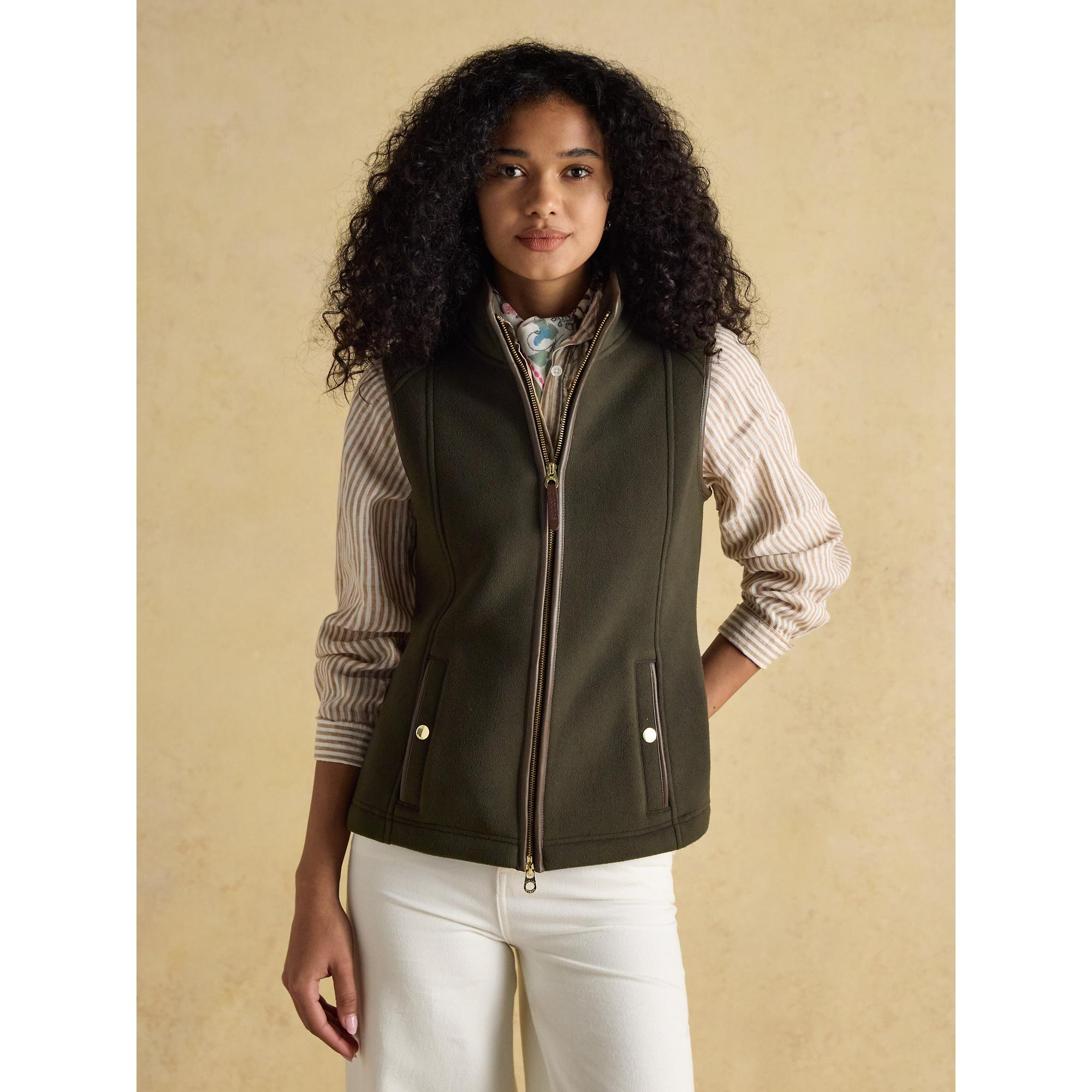 Product image 14 of 20 of Joules Women's Heritage Fleece Gilet - Khaki