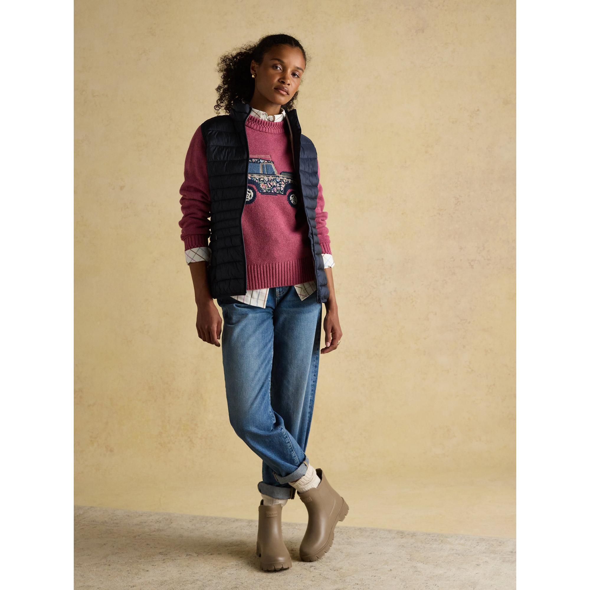 Product image 7 of 9 of Joules Women's Kenley Showerproof Padded Gilet - Navy