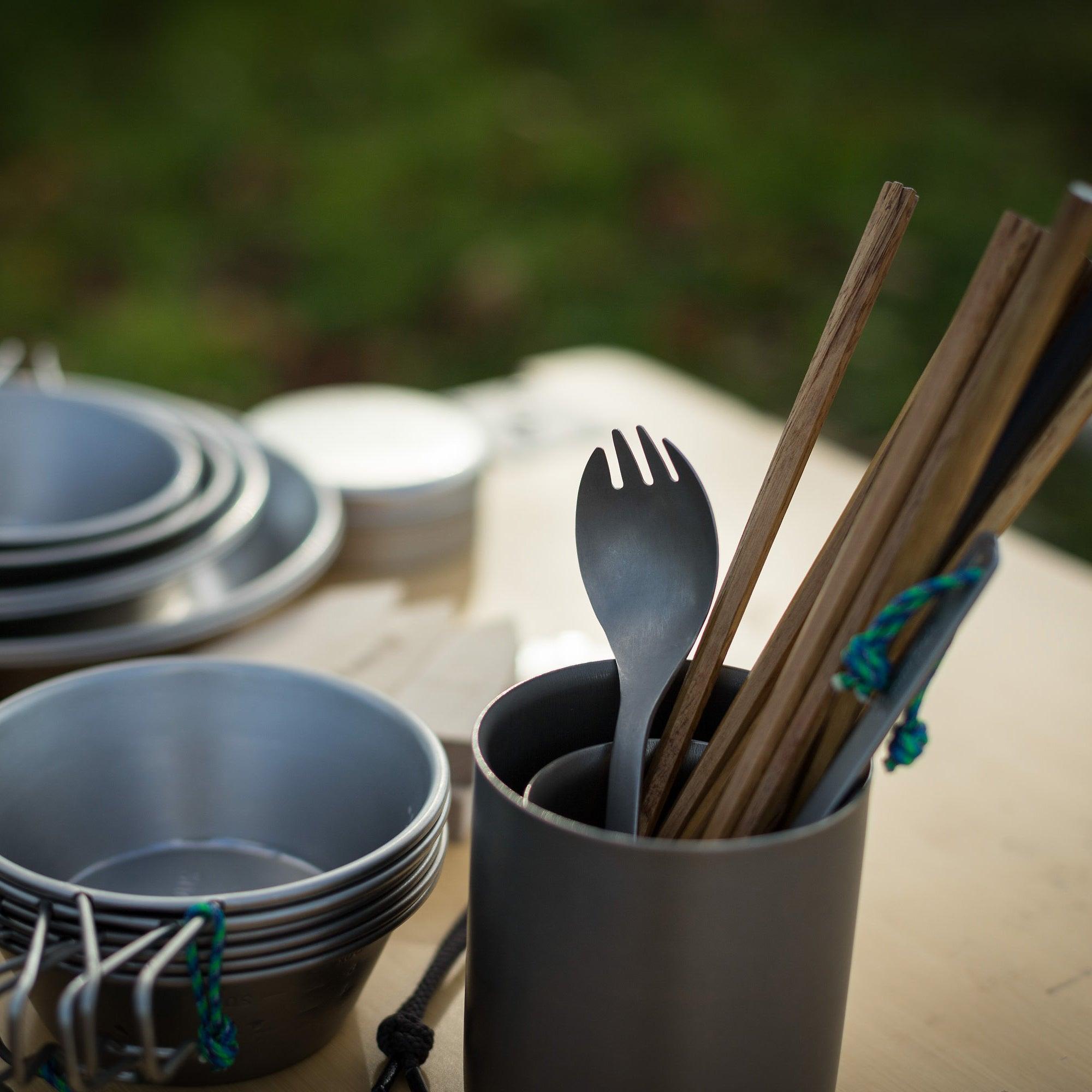 Product image 5 of 5 of Snow Peak Titanium Spork - Silver