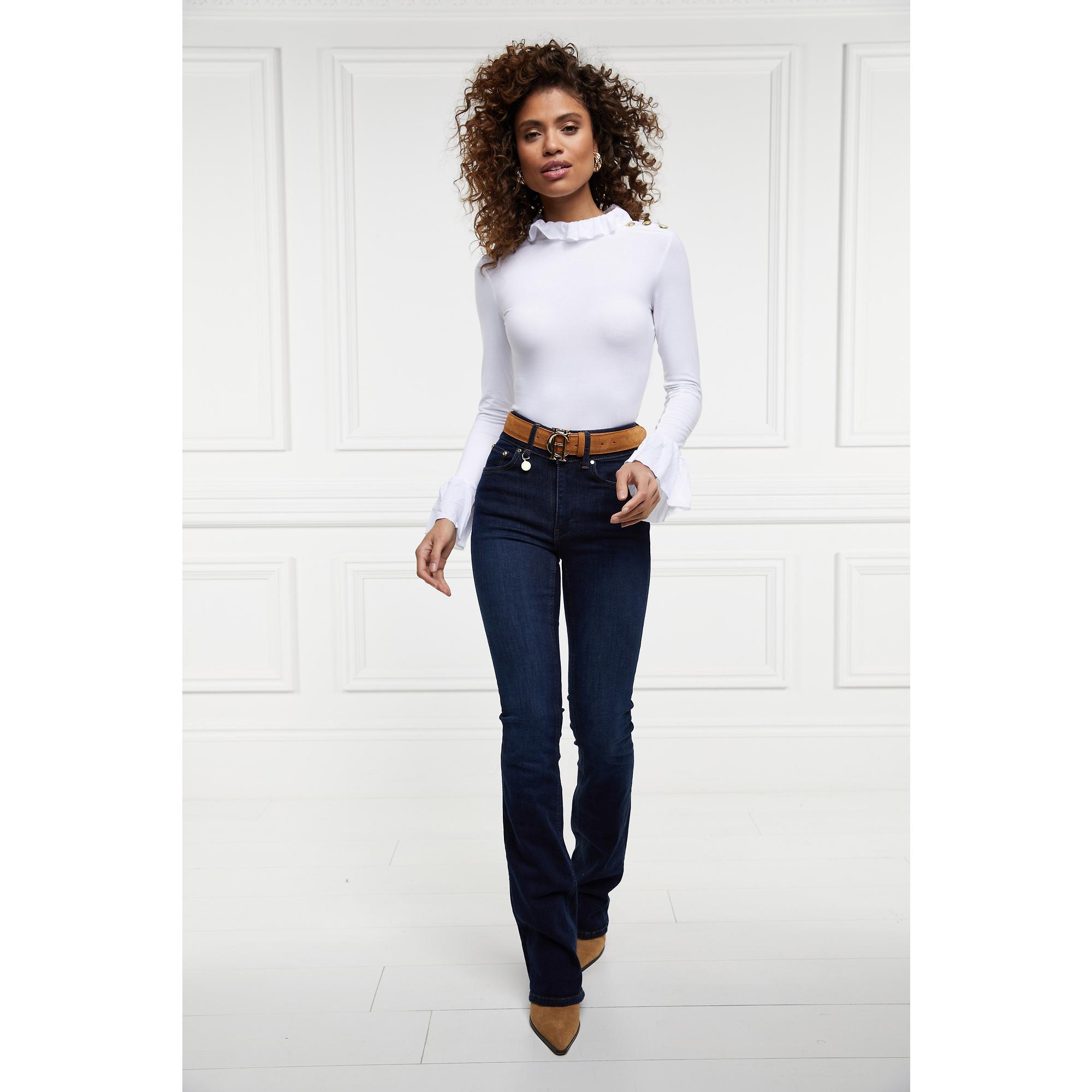 Product image 5 of 11 of Holland Cooper Women's Lilibet Jersey Tee - White