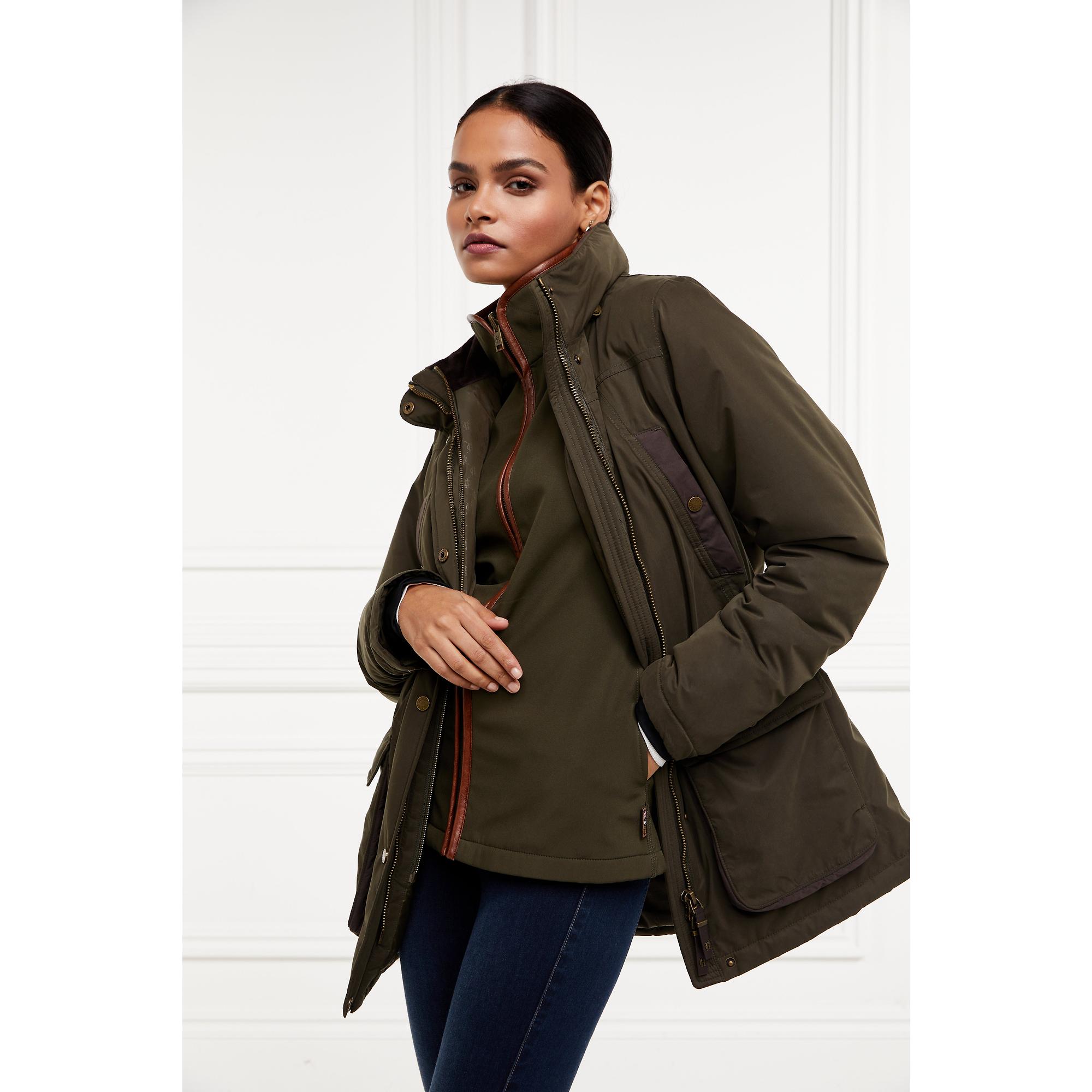 Product image 11 of 12 of Holland Cooper Women's Stamford Country Coat - Khaki
