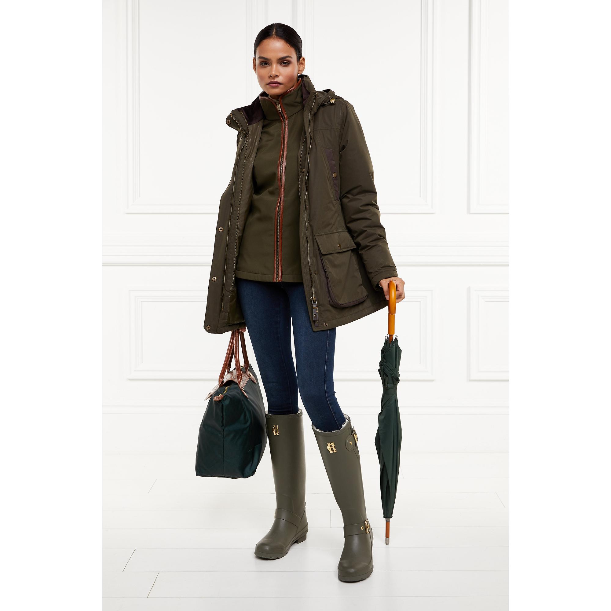 Product image 4 of 12 of Holland Cooper Women's Stamford Country Coat - Khaki