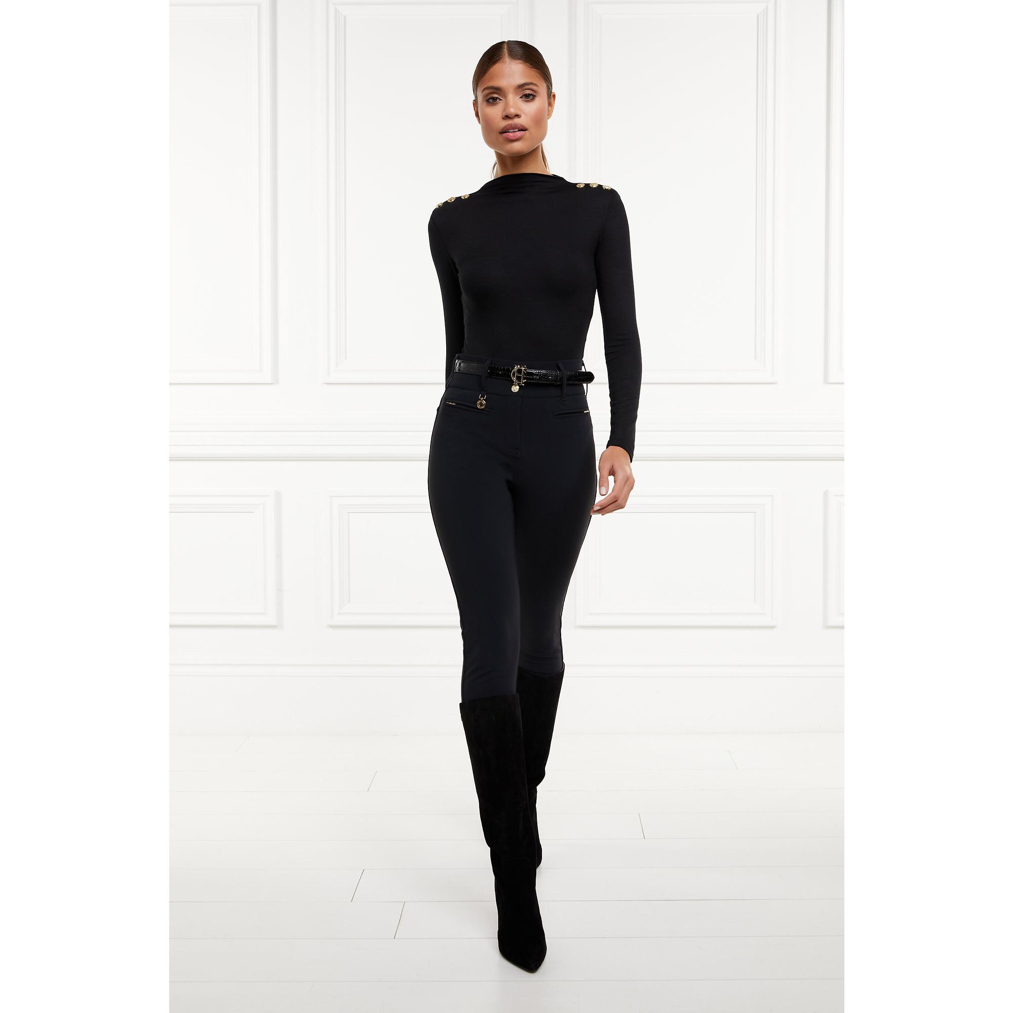 Product image 8 of 13 of Holland Cooper Women's Contour Trousers (Regular) - Black
