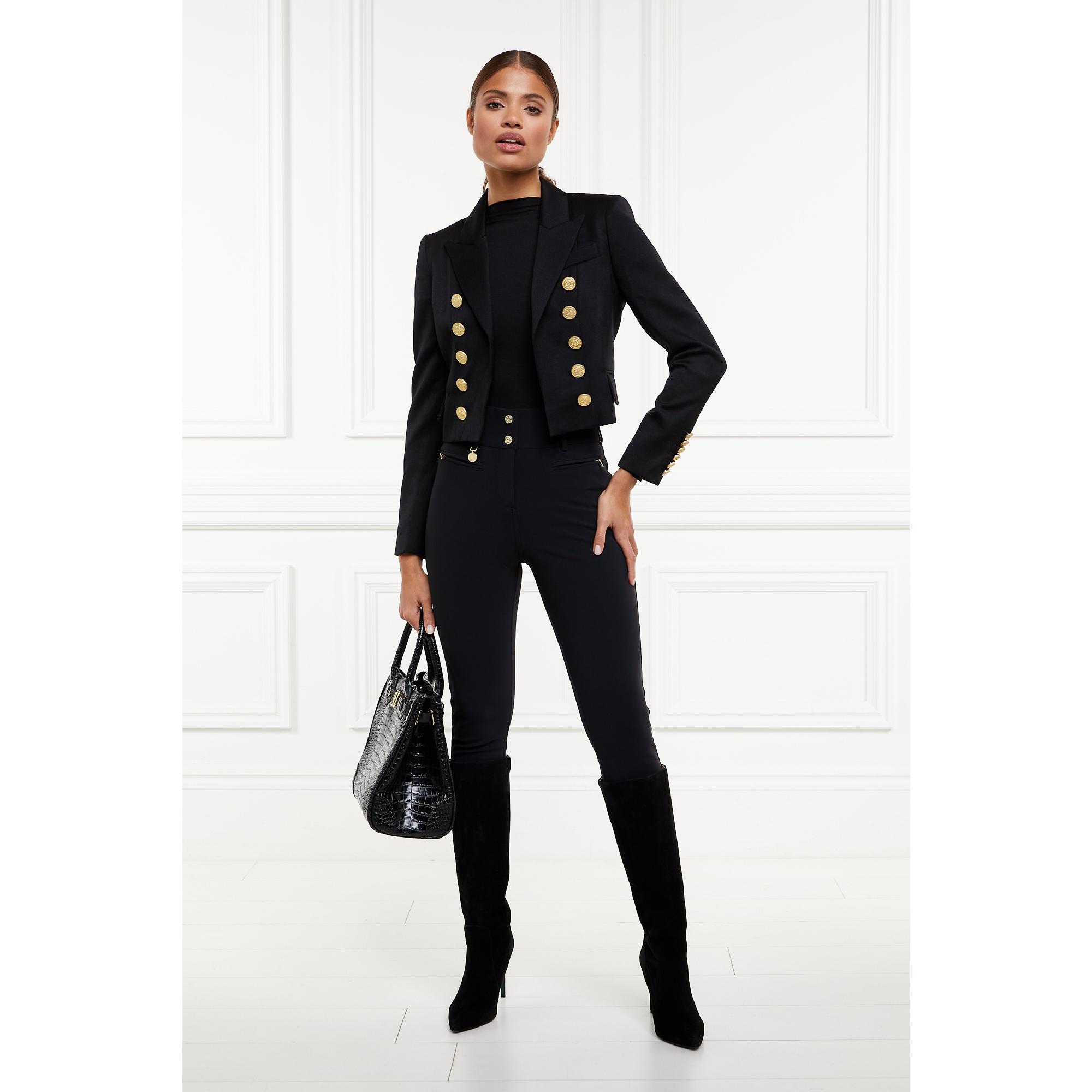 Product image 10 of 13 of Holland Cooper Women's Contour Trousers (Regular) - Black