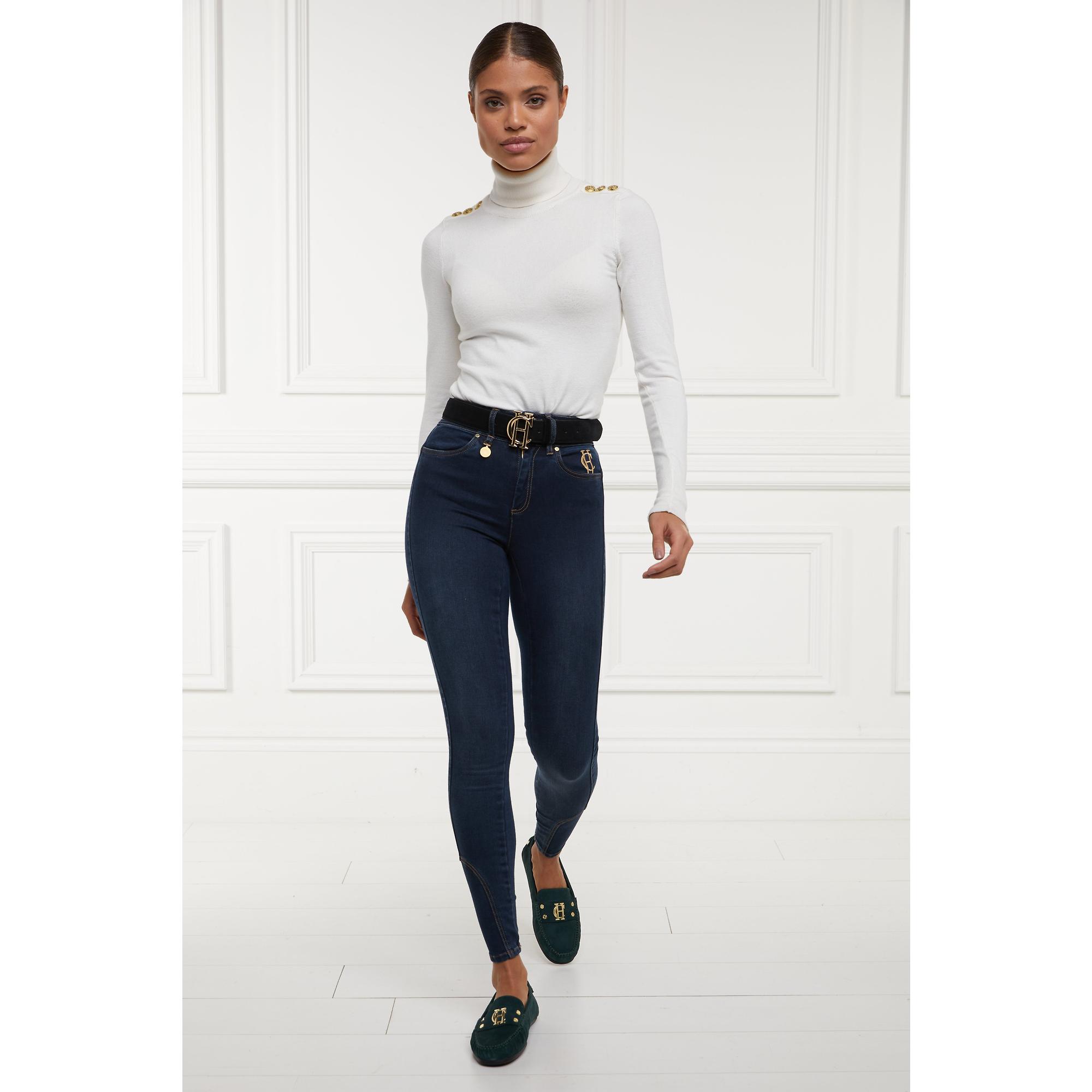 Product image 2 of 10 of Holland Cooper Women's Jodhpur Jeans - Deep Indigo