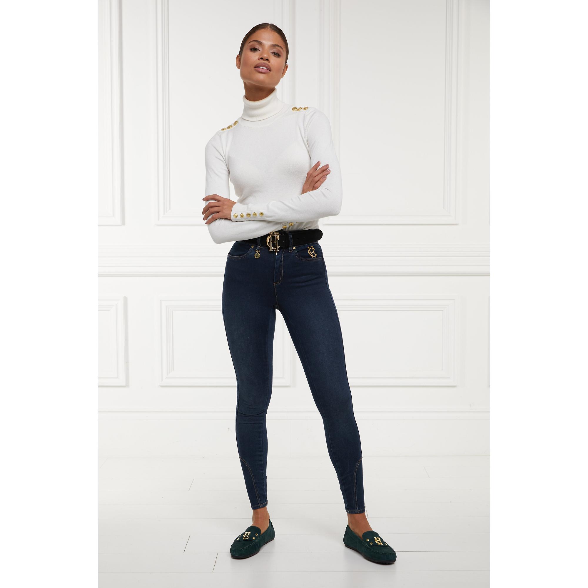 Product image 5 of 10 of Holland Cooper Women's Jodhpur Jeans - Deep Indigo