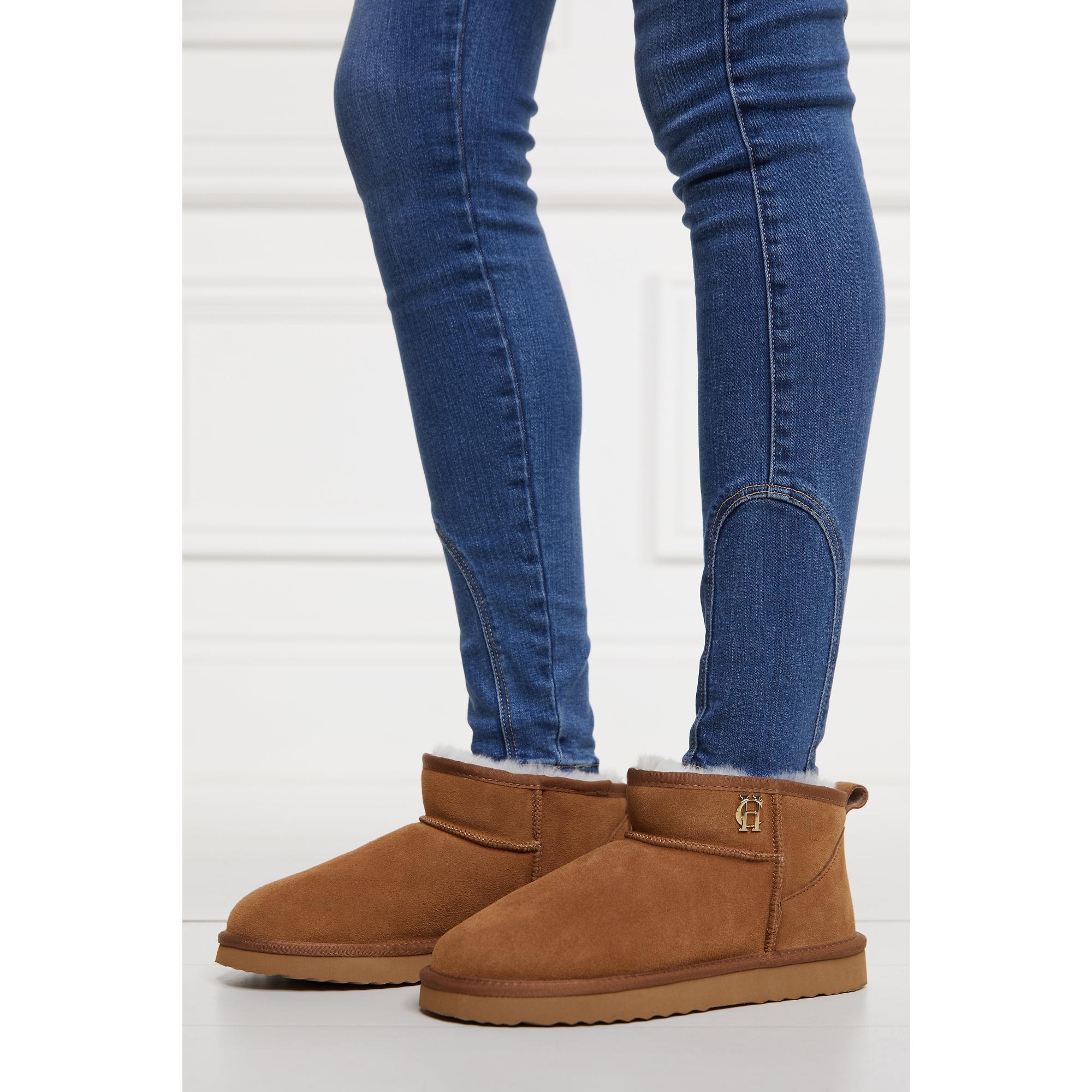 Product image 6 of 7 of Holland Cooper Women's Ultra Mini Shearling Boots - Tan