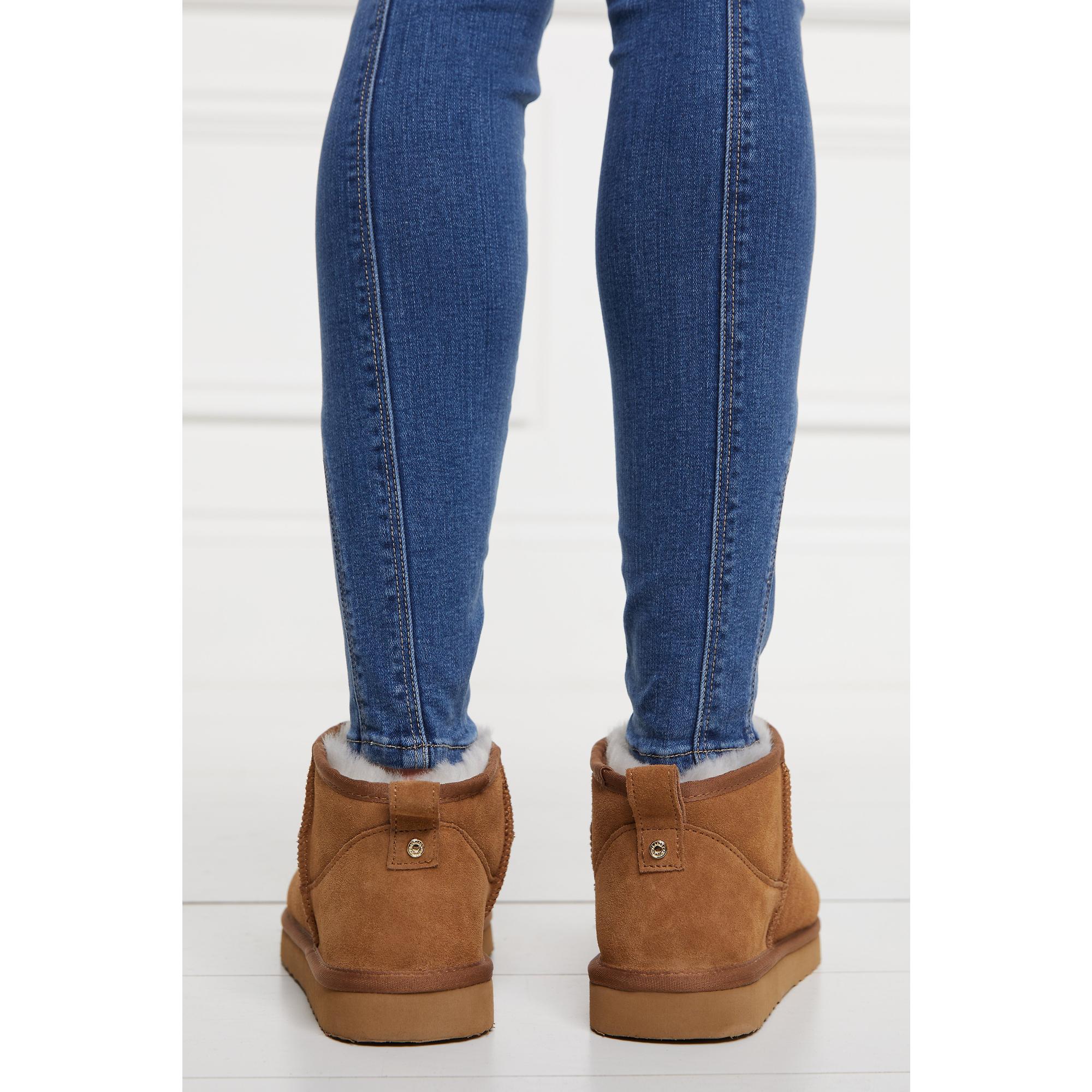 Product image 7 of 7 of Holland Cooper Women's Ultra Mini Shearling Boots - Tan