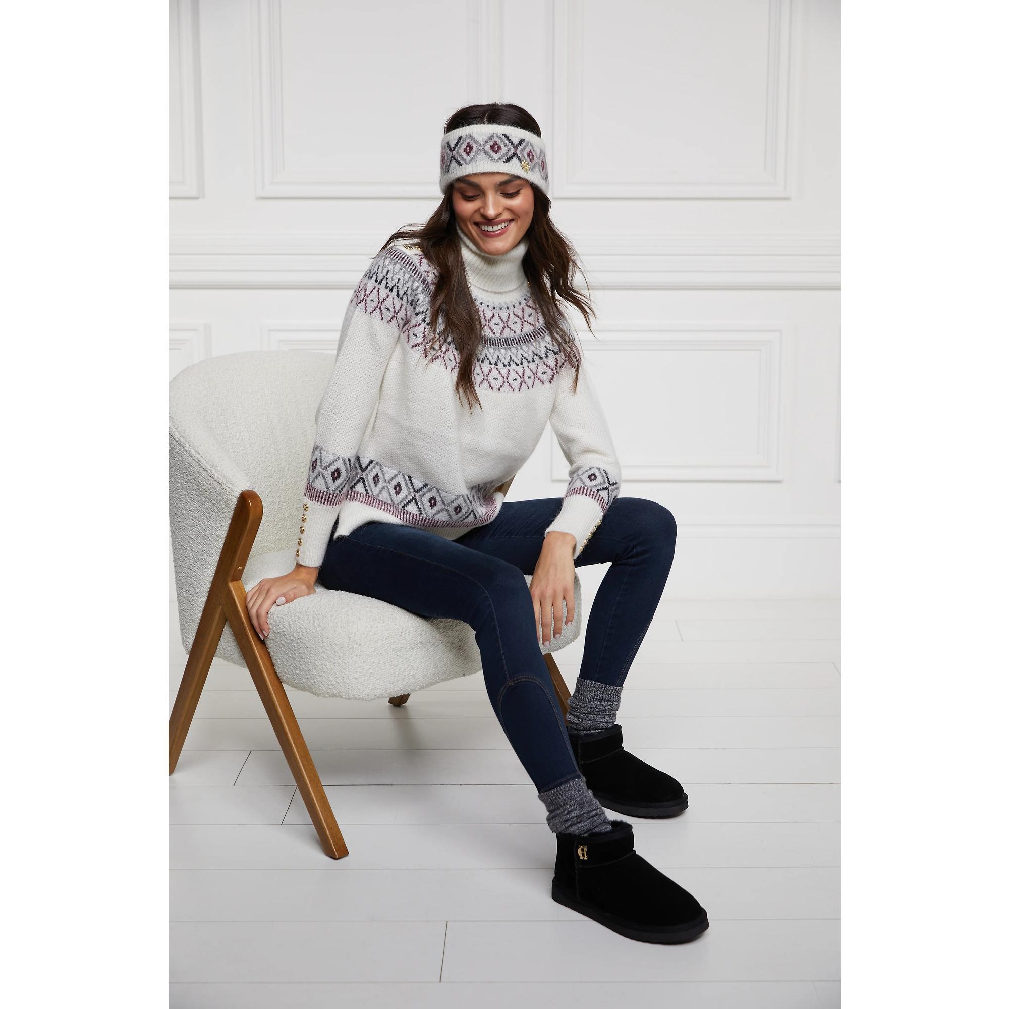 Product image 5 of 6 of Holland Cooper Women's Ultra Mini Shearling Boots - Black