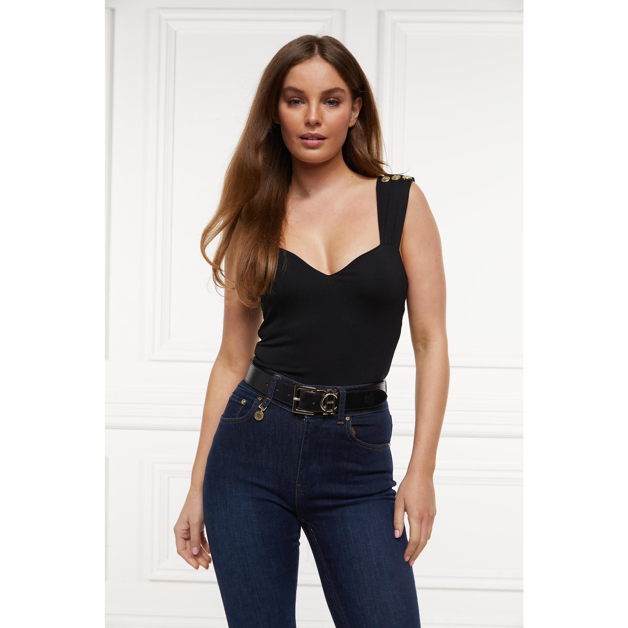 Product image 4 of 5 of Holland Cooper Women's HC Classic Logo Belt - Black