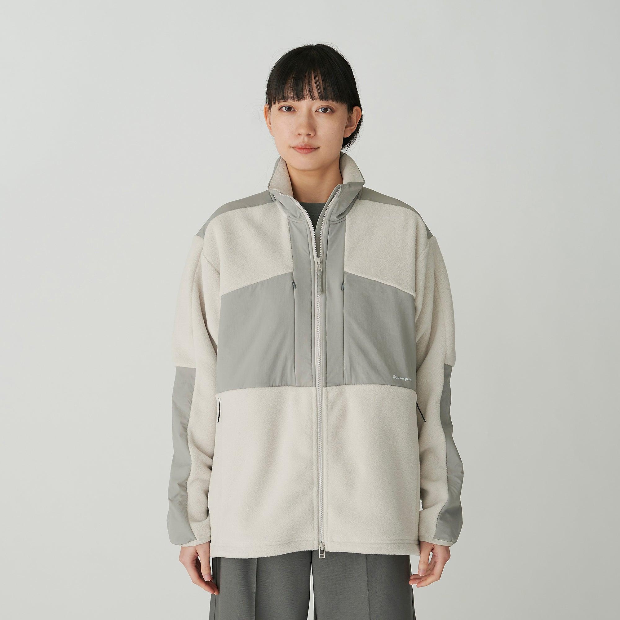 Product image 3 of 3 of Snow Peak Double Face Fleece Jacket - Ivory
