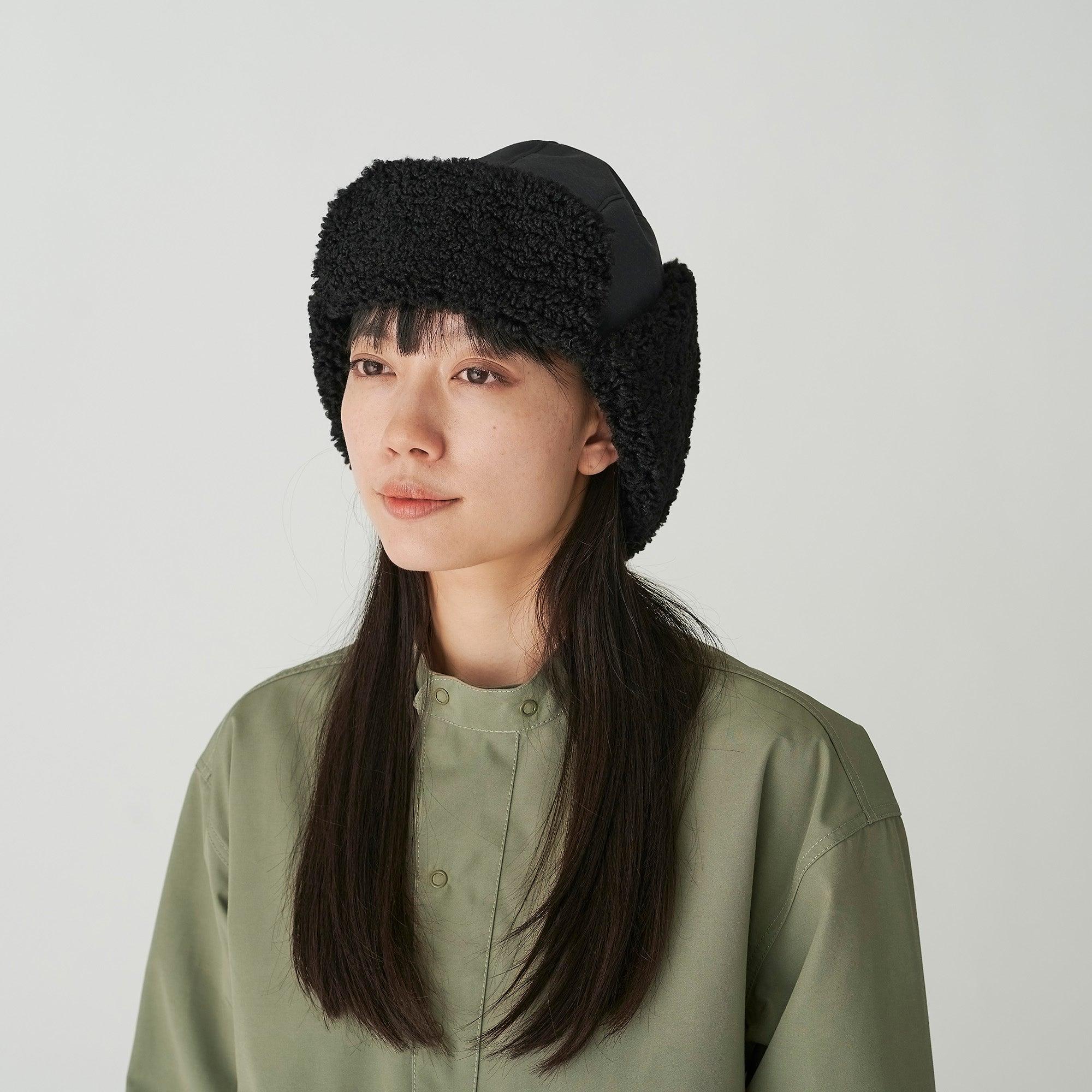 snowpeak FR Flight Cap ブラック　帽子 Snow Peak FR Flight Cap - Black | British Attire