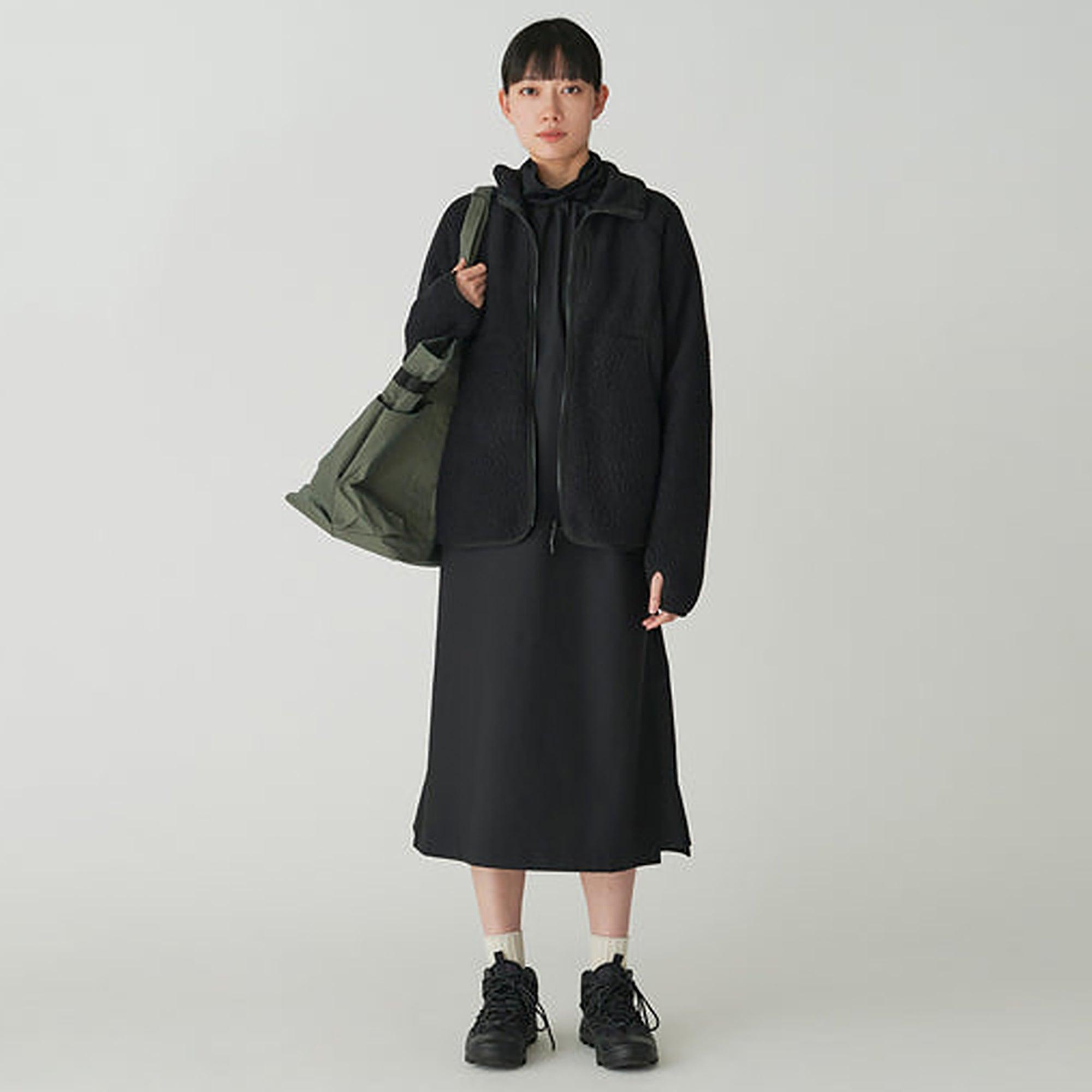 Product image 2 of 3 of Snow Peak Thermal Boa Fleece Jacket - Black