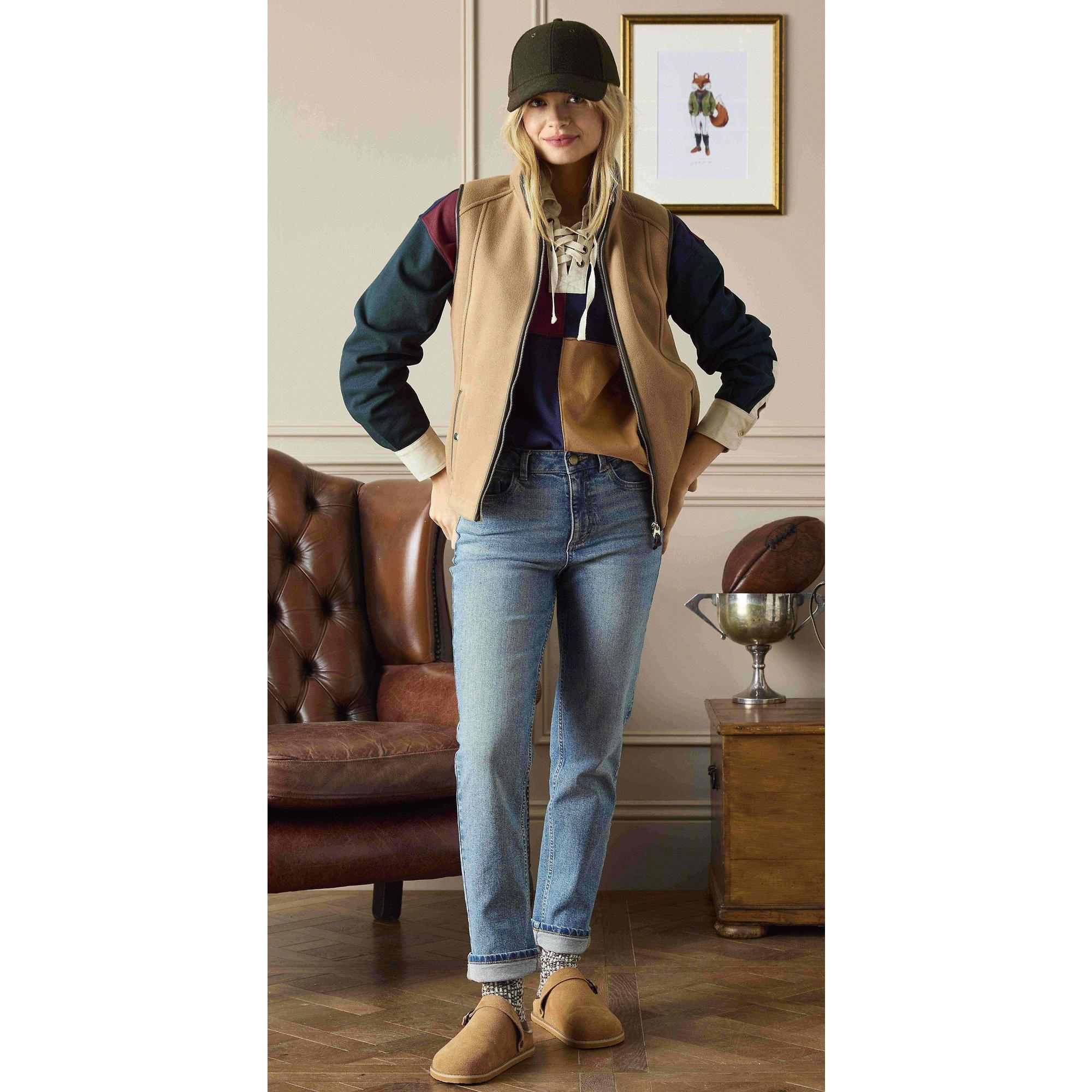 Product image 7 of 7 of Joules Women's Hampden Clog Shoes - Chestnut Brown