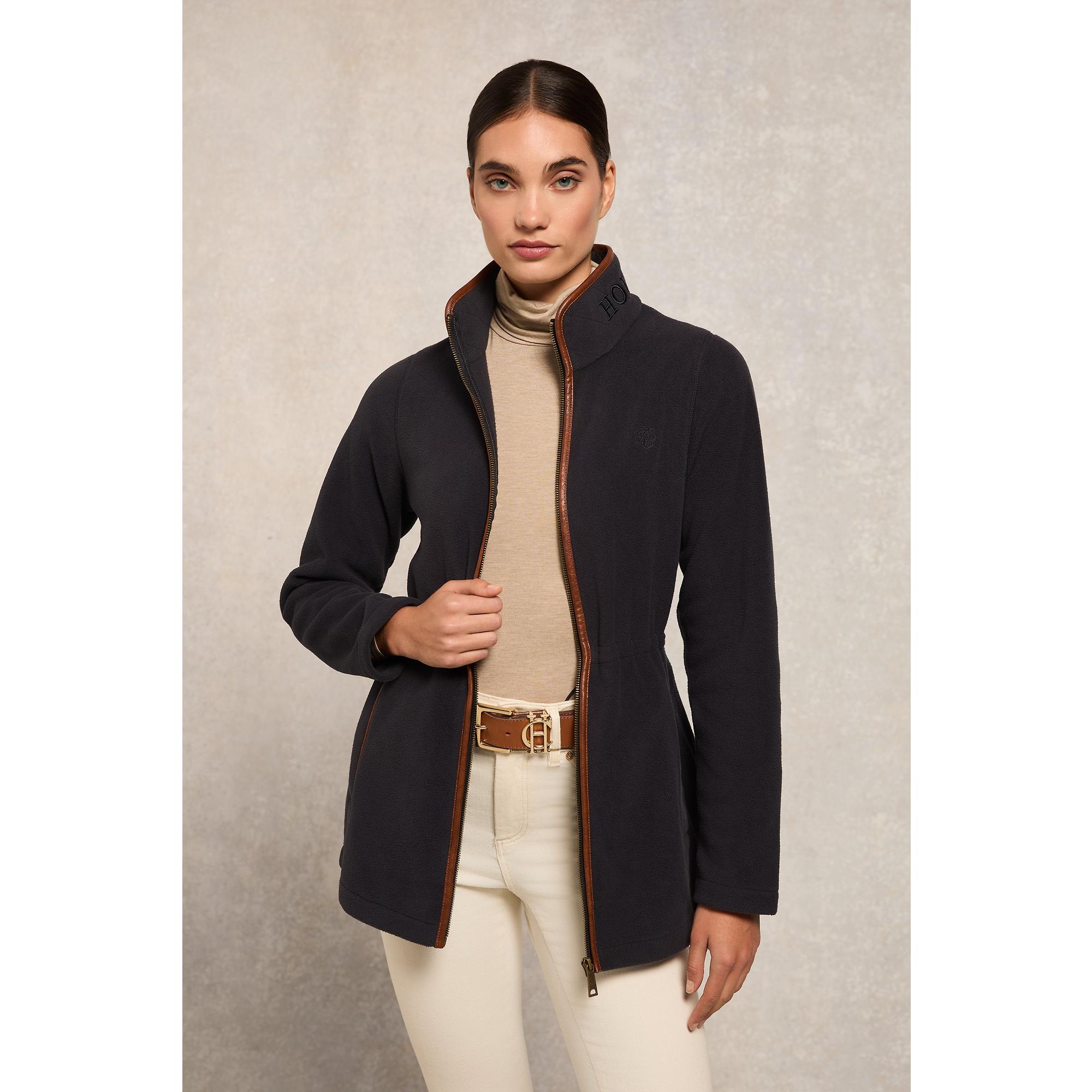 Product image 6 of 9 of Holland Cooper Women's Country Longline Fleece - Ink Navy