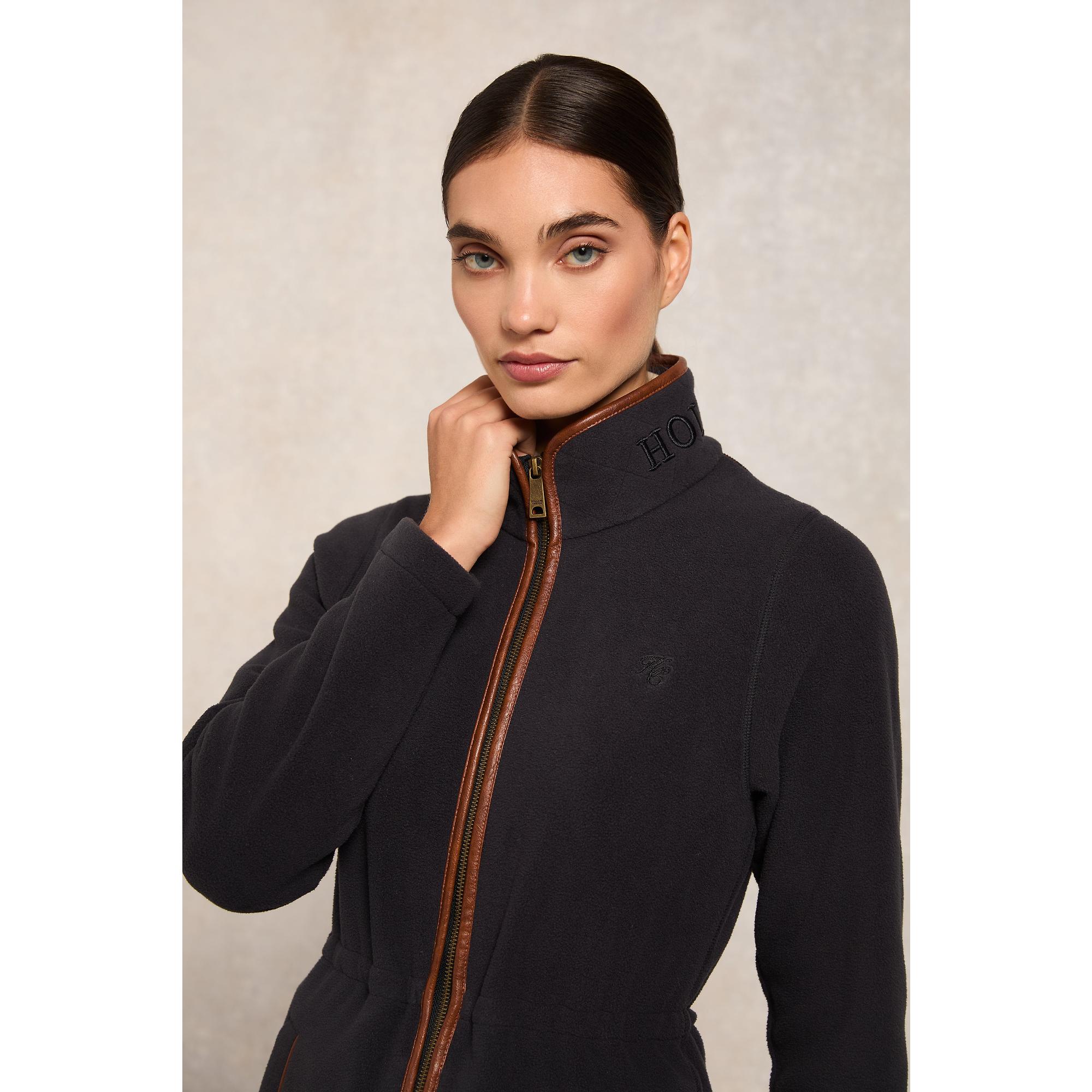 Product image 4 of 9 of Holland Cooper Women's Country Longline Fleece - Ink Navy