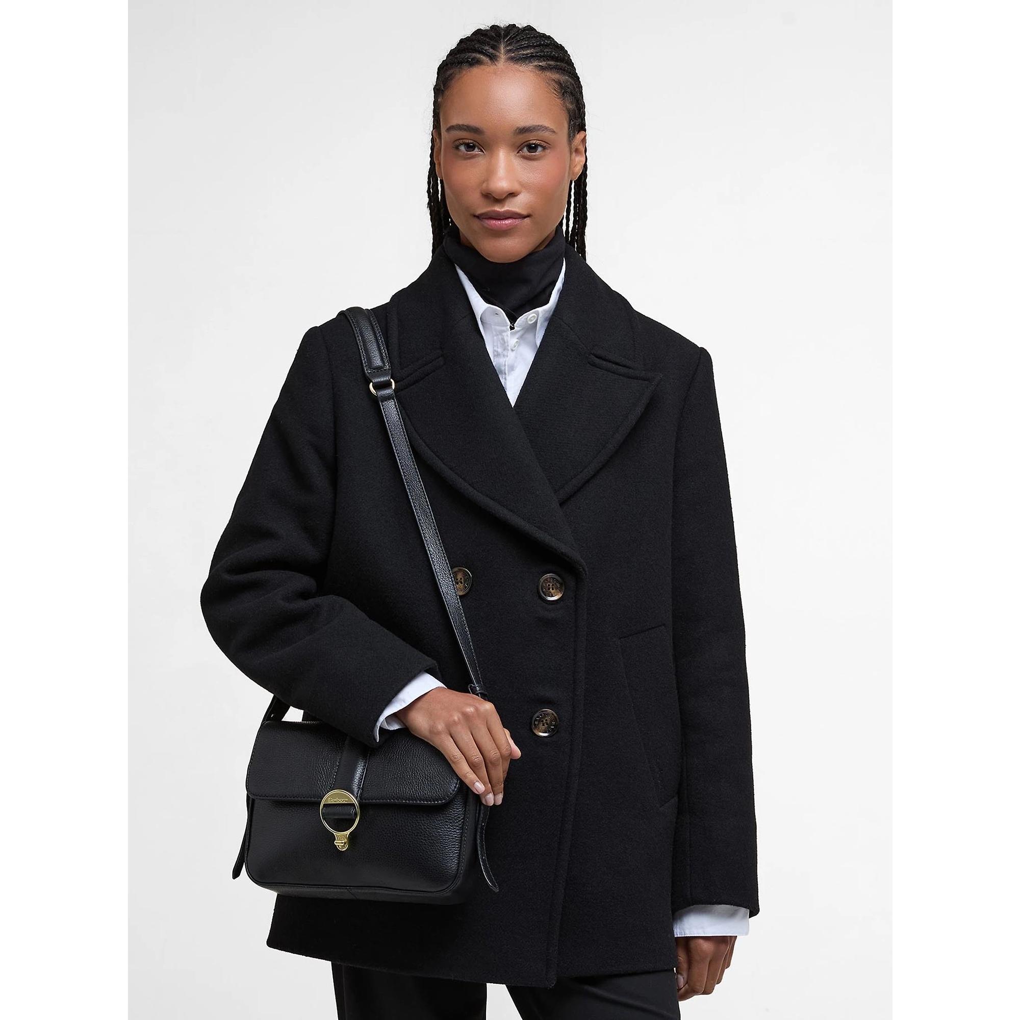 Product image 2 of 8 of Barbour Women's Rosa Leather Crossbody Bag - Black