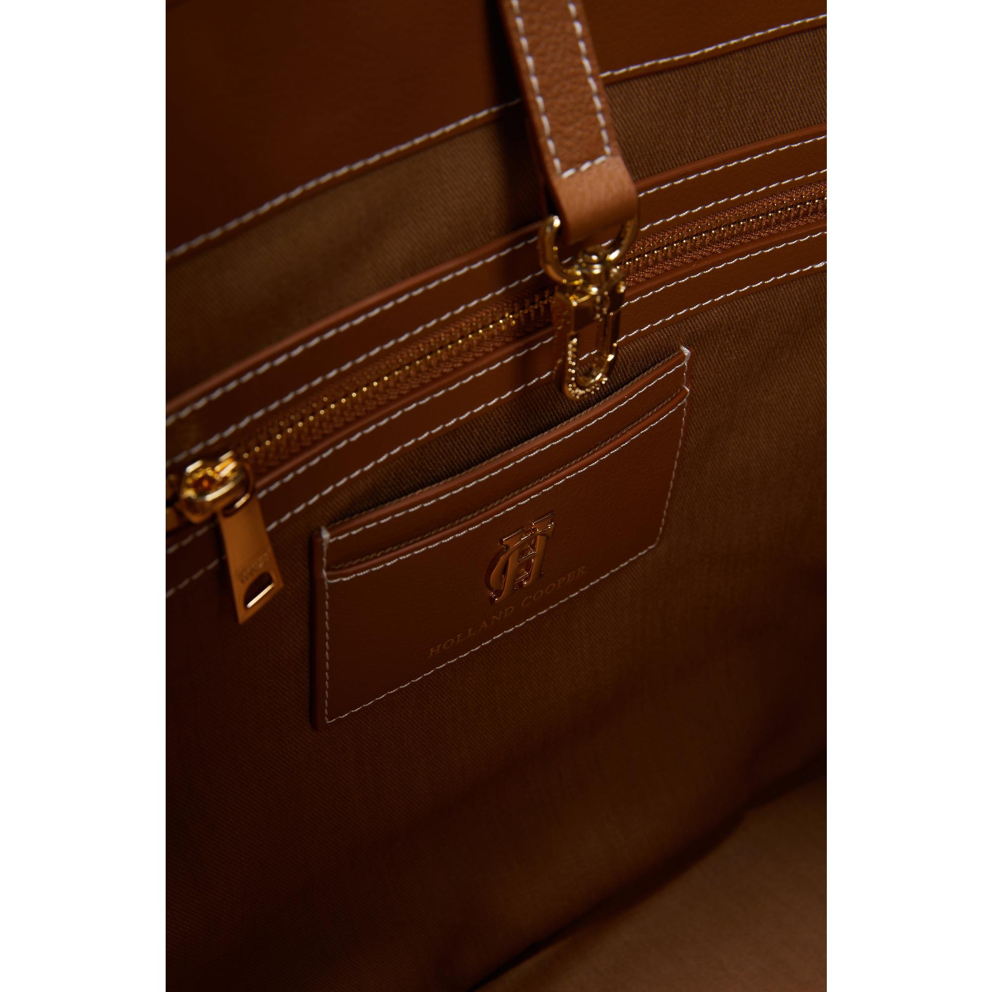 Product image 3 of 6 of Holland Cooper Women's Kensington Tote Bag - Tan Herringbone